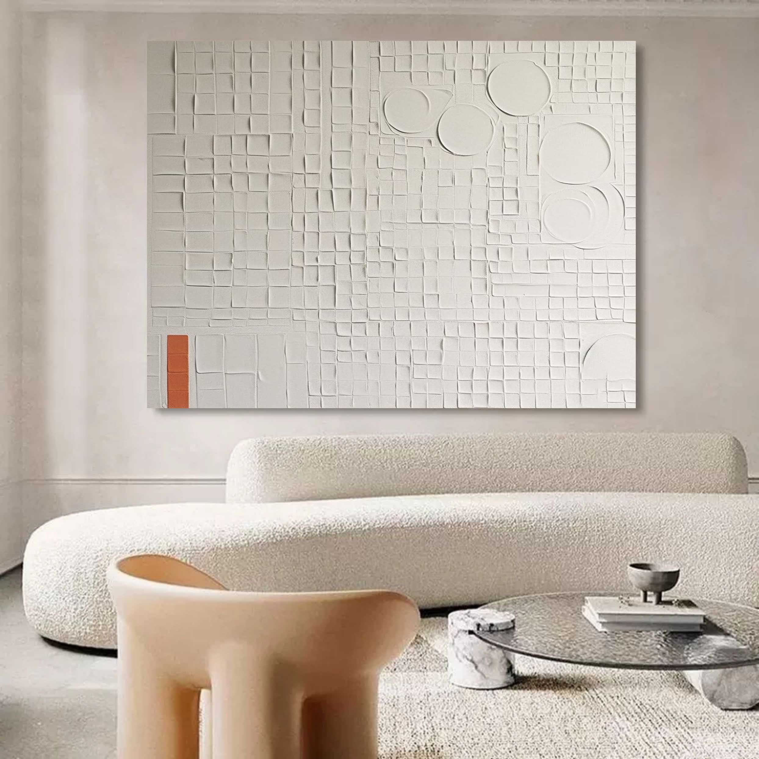 Plaster Art Texture Painting #SG243 - Image 3