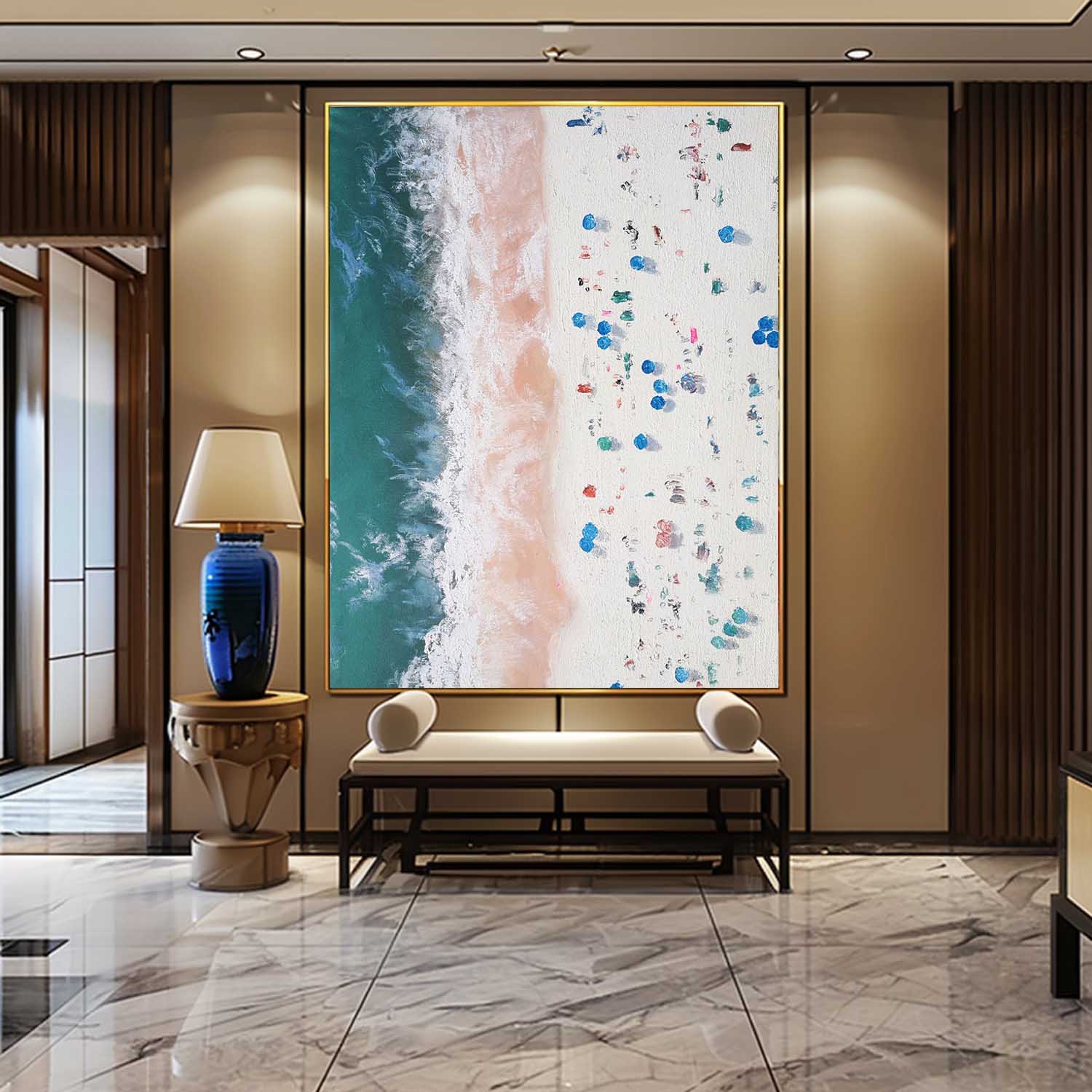 Plaster Art Texture Painting #SG266 - Image 5