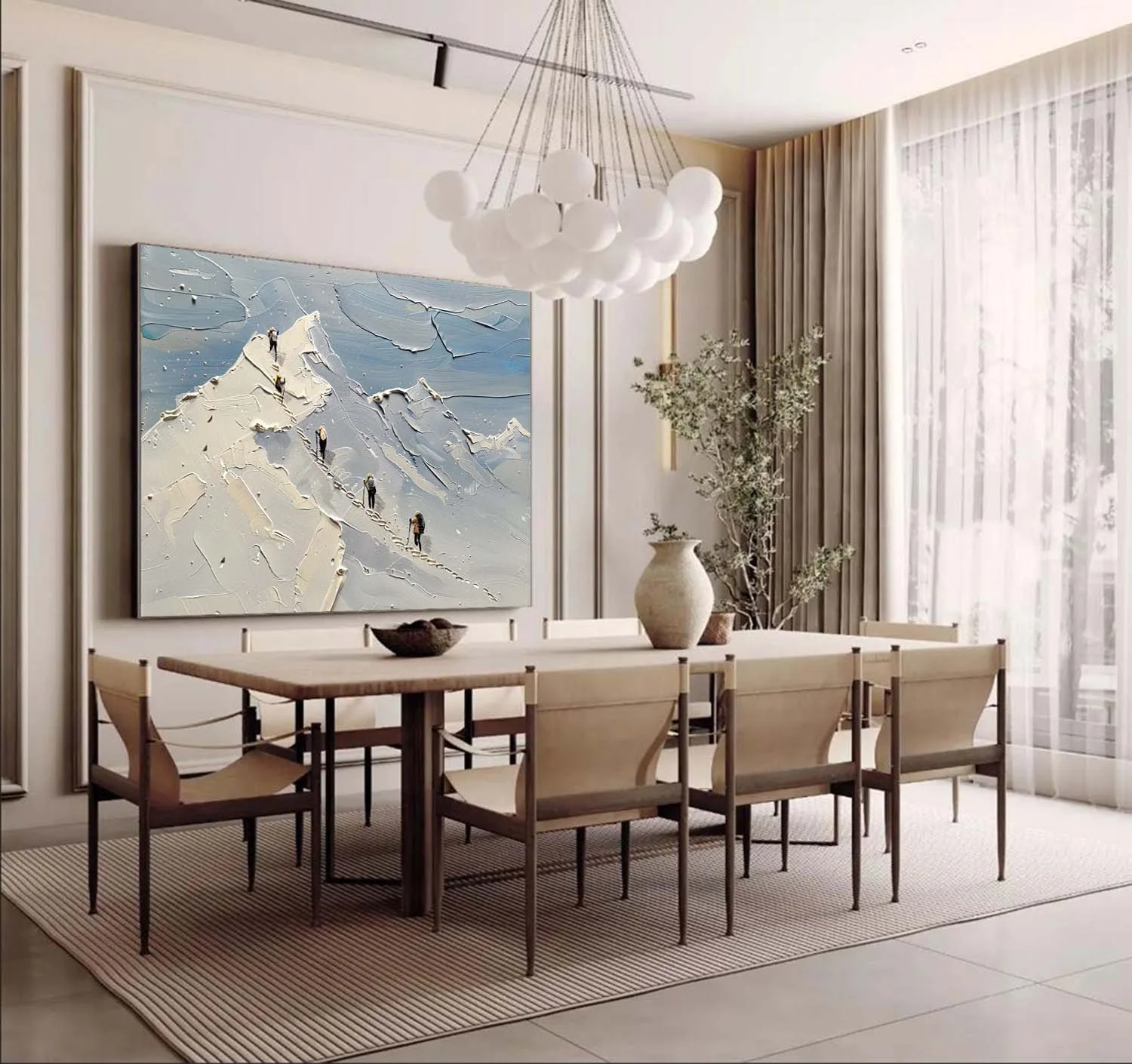 Plaster Art Texture Painting #SG268 - Image 3