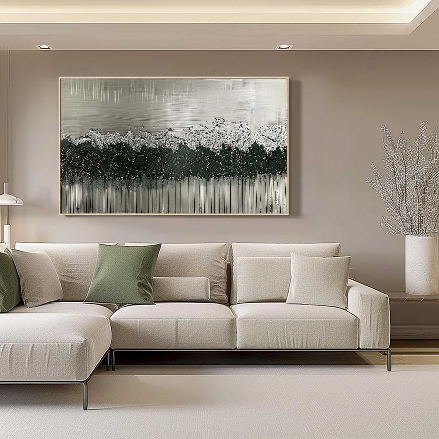 Plaster Art Texture Painting #SG281 - Image 5