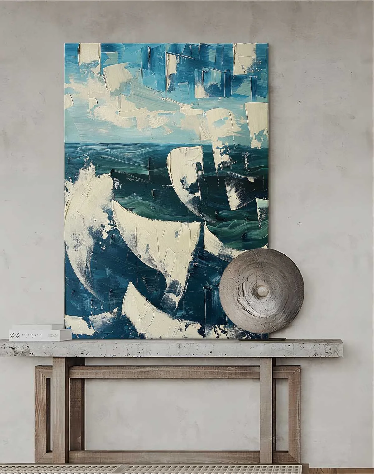 Plaster Art Texture Painting #SG283 - Image 4