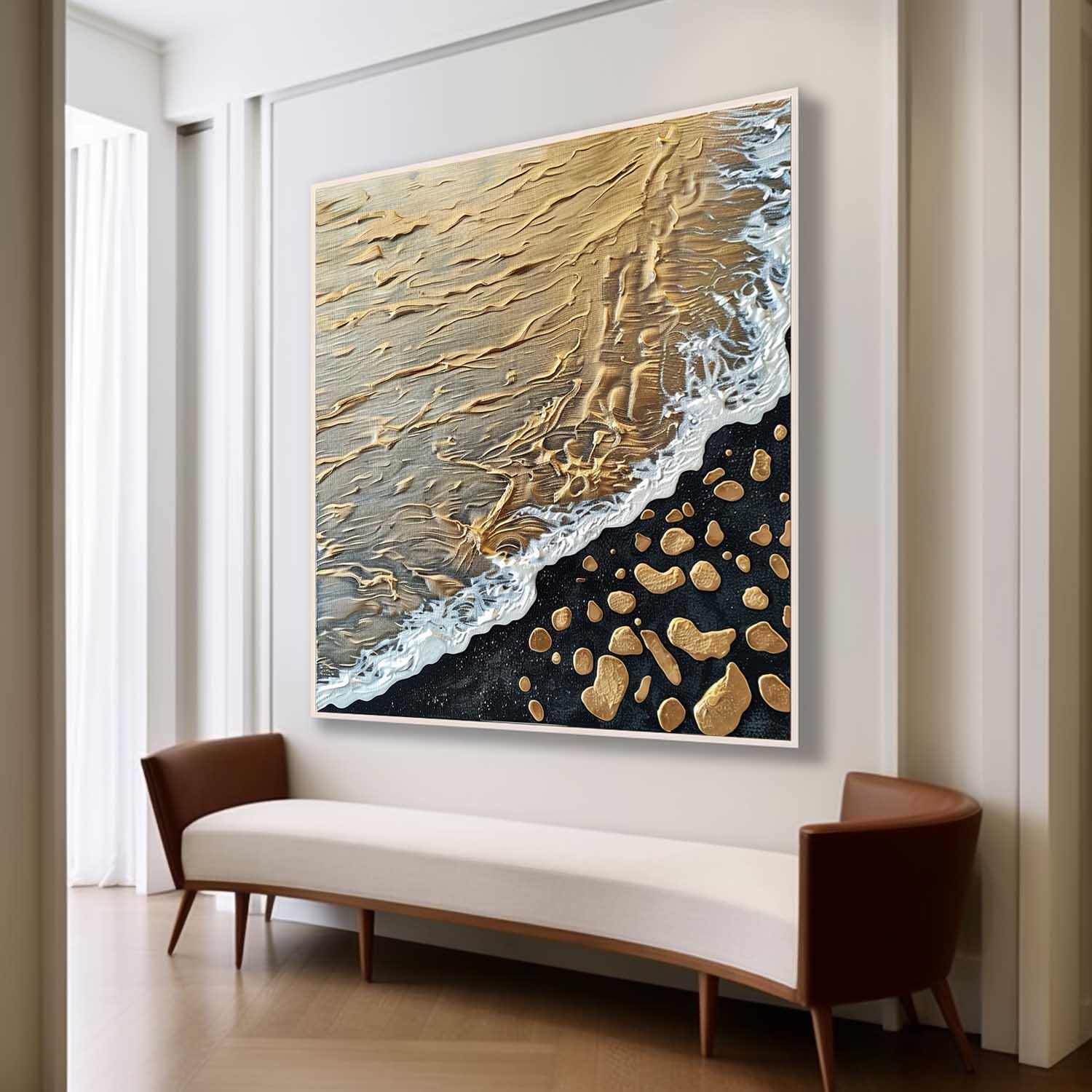Plaster Art Texture Painting #SG284 - Image 3