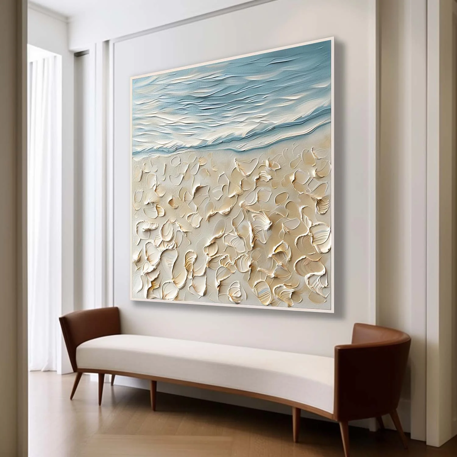 Plaster Art Texture Painting #SG290 - Image 4