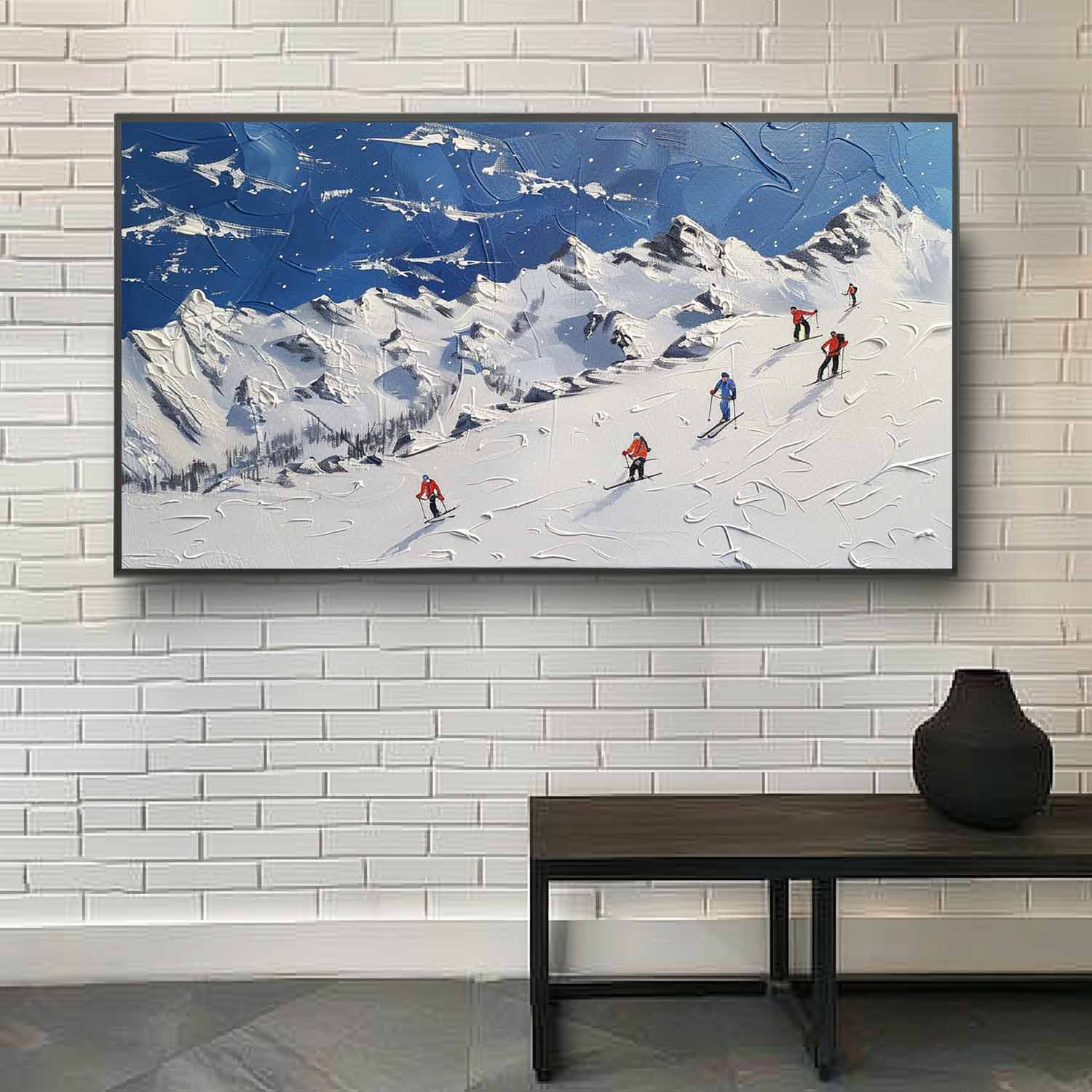 Plaster Art Texture Painting #SG294 - Image 6