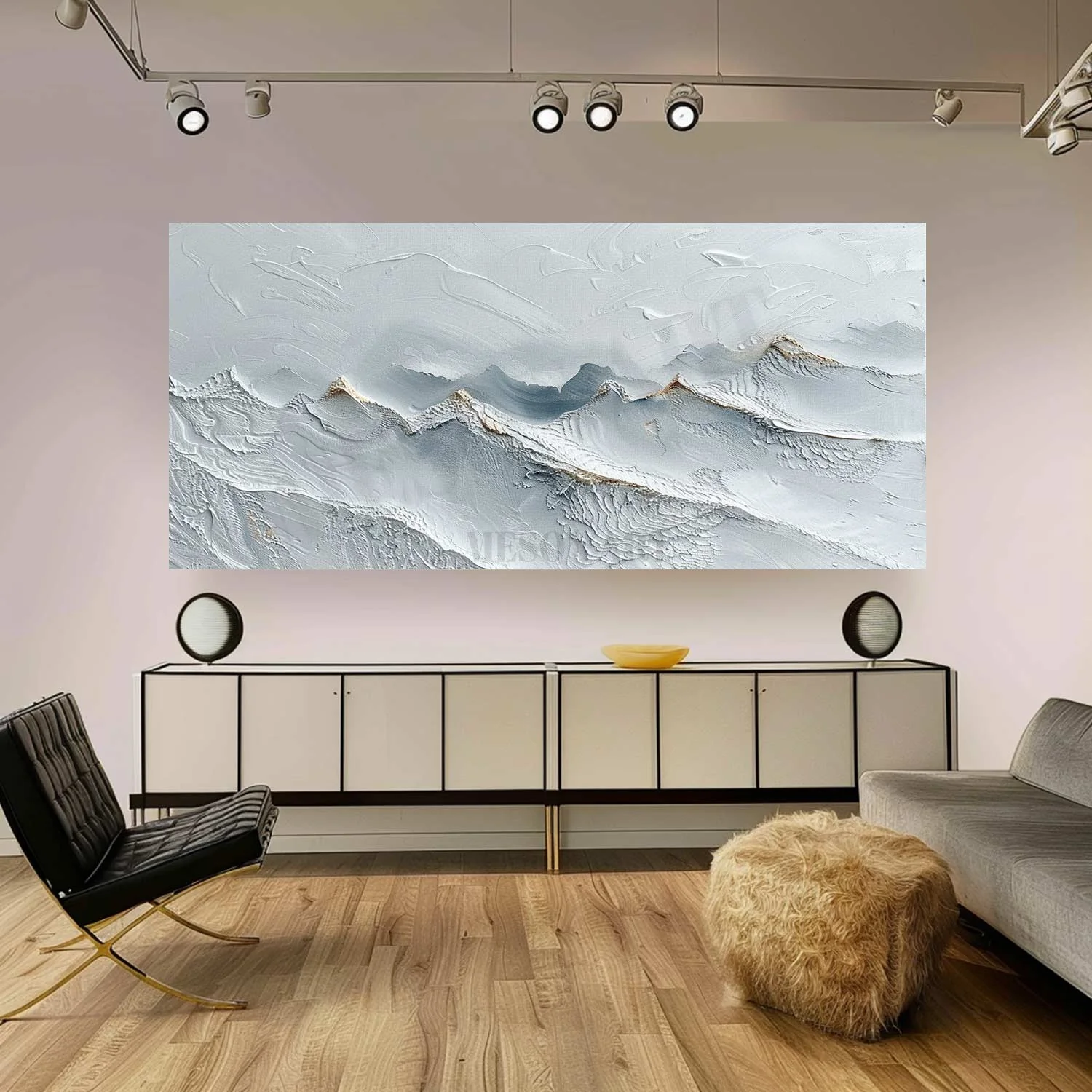 Plaster Art Texture Painting #SG308 - Image 2