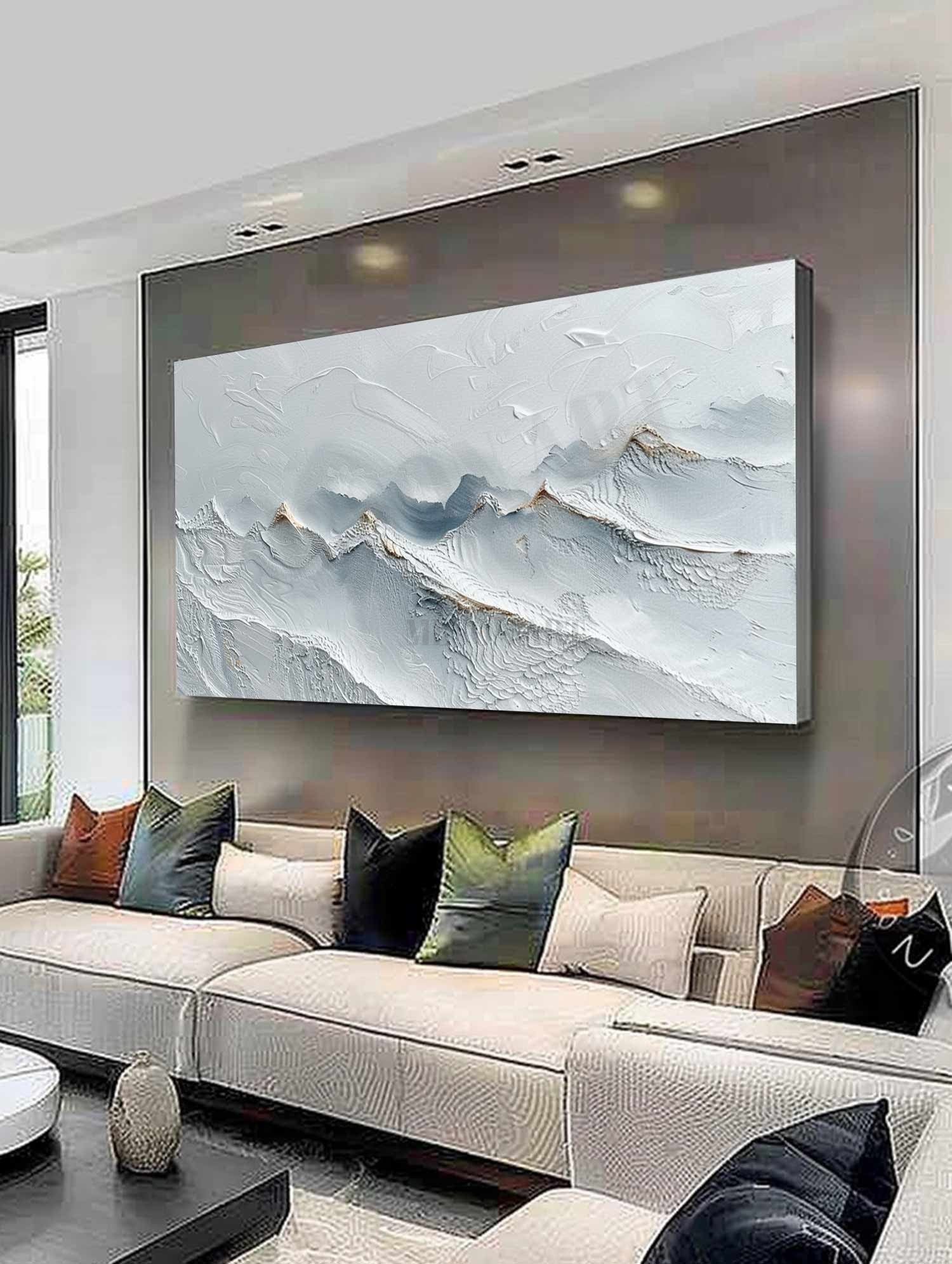 Plaster Art Texture Painting #SG308 - Image 6