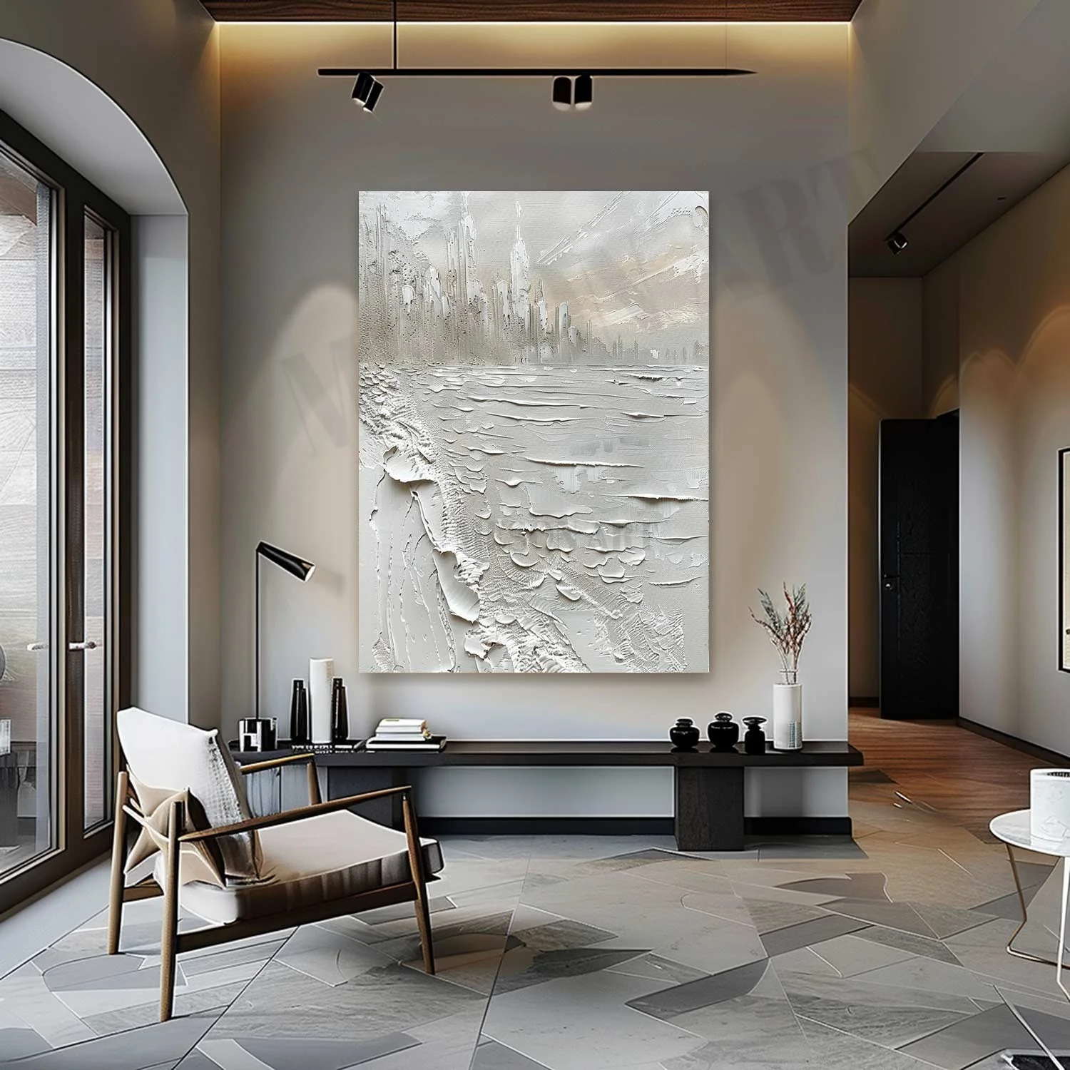 Plaster Art Texture Painting #SG320 - Image 5