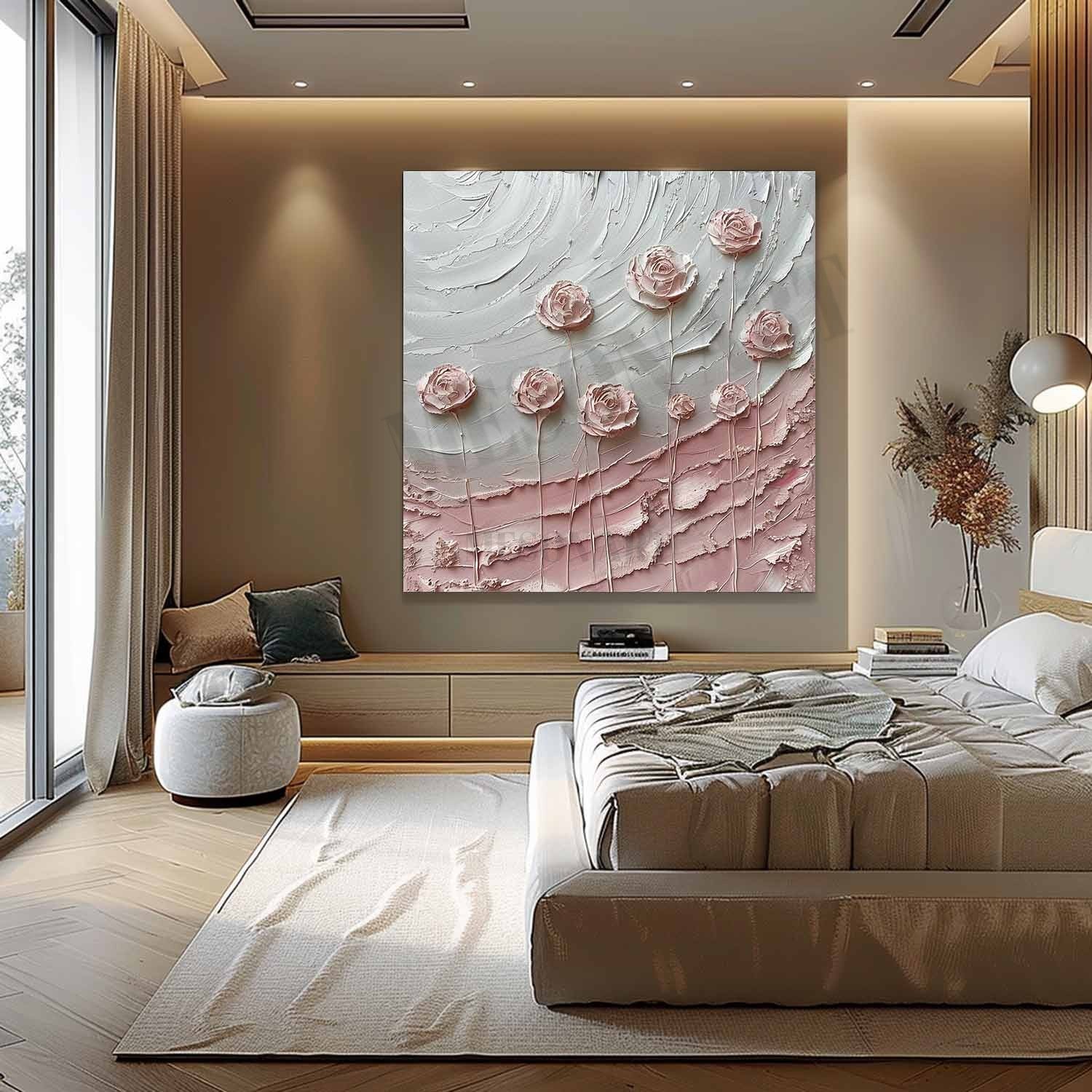 Plaster Art Texture Painting #SG330 - Image 4