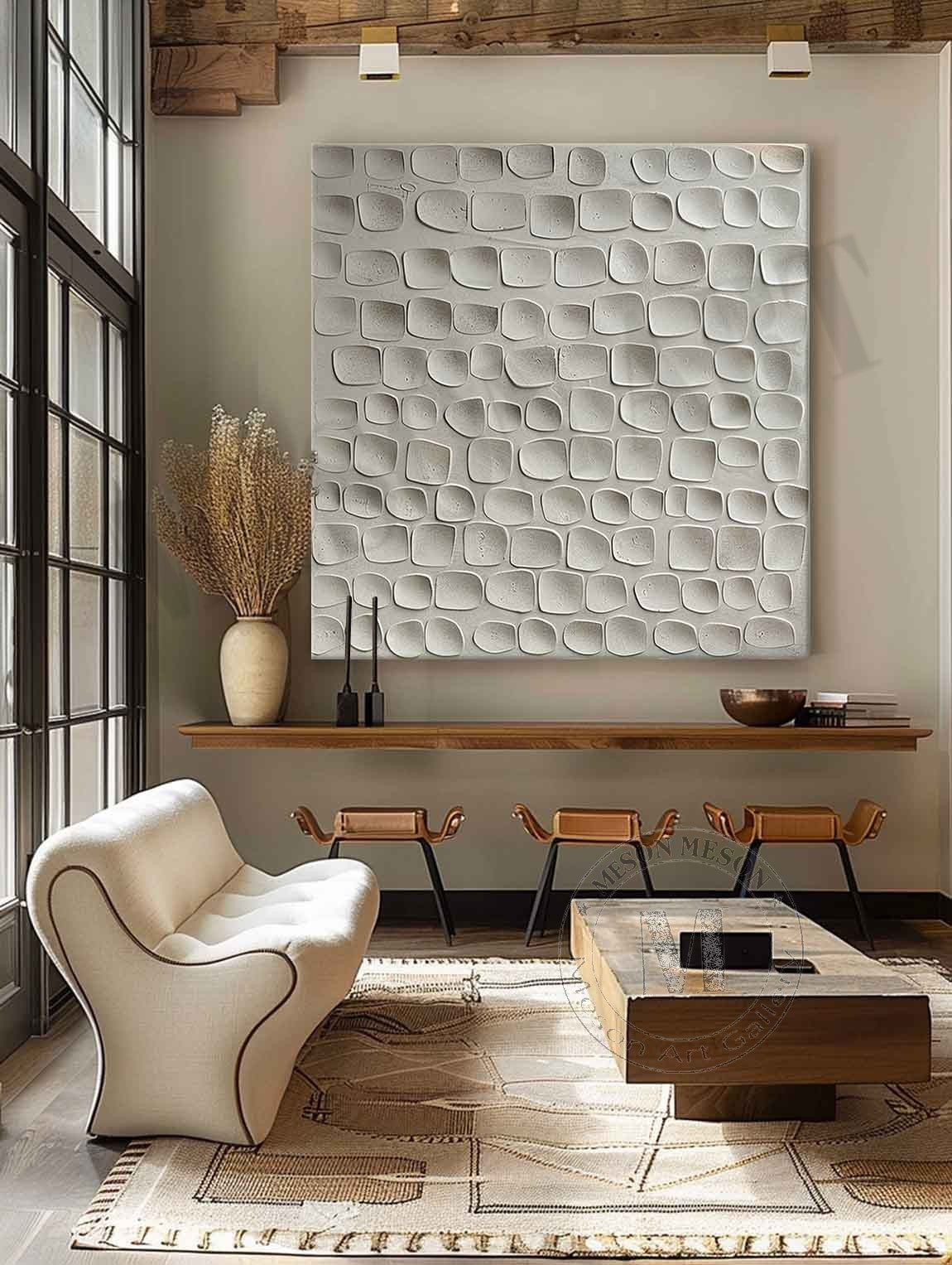 Plaster Art Texture Painting #SG344 - Image 3