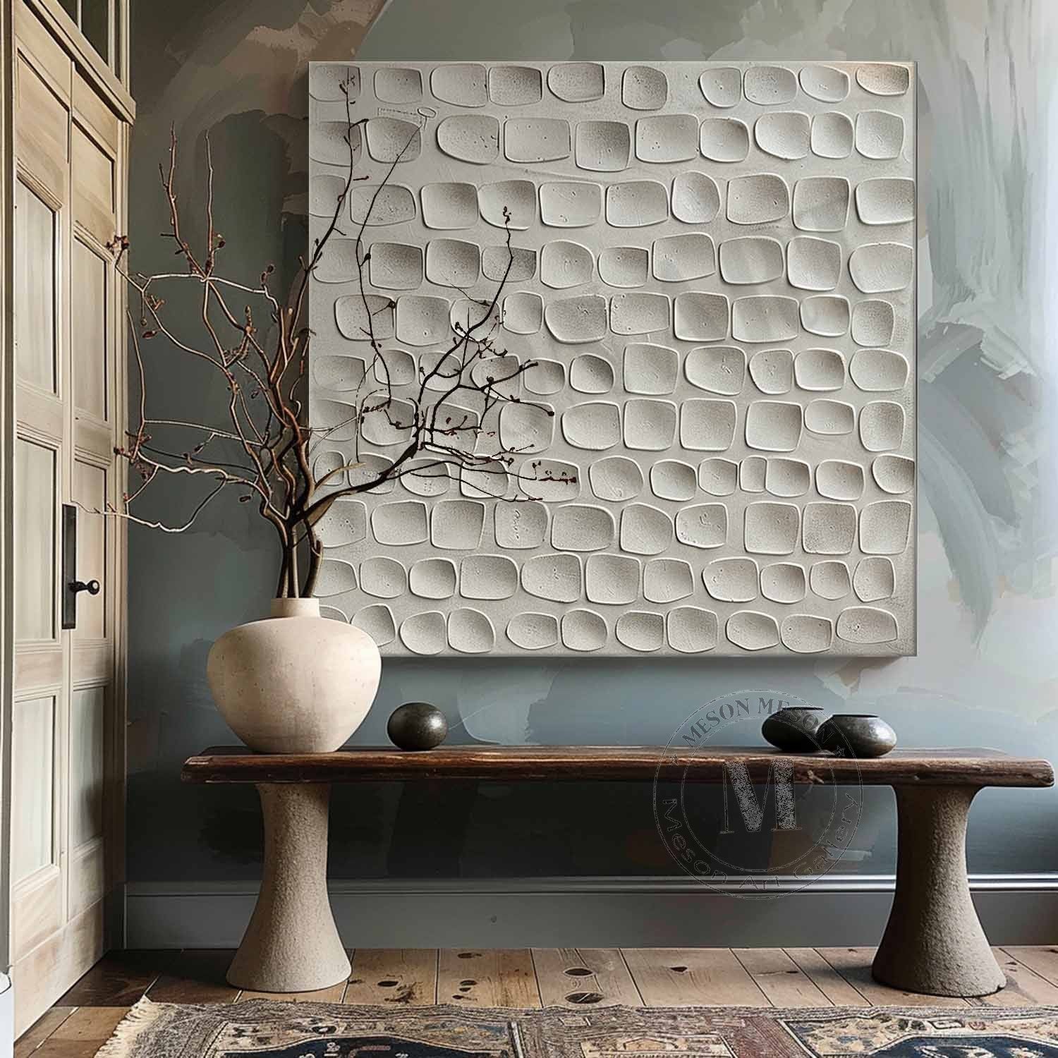 Plaster Art Texture Painting #SG344 - Image 5