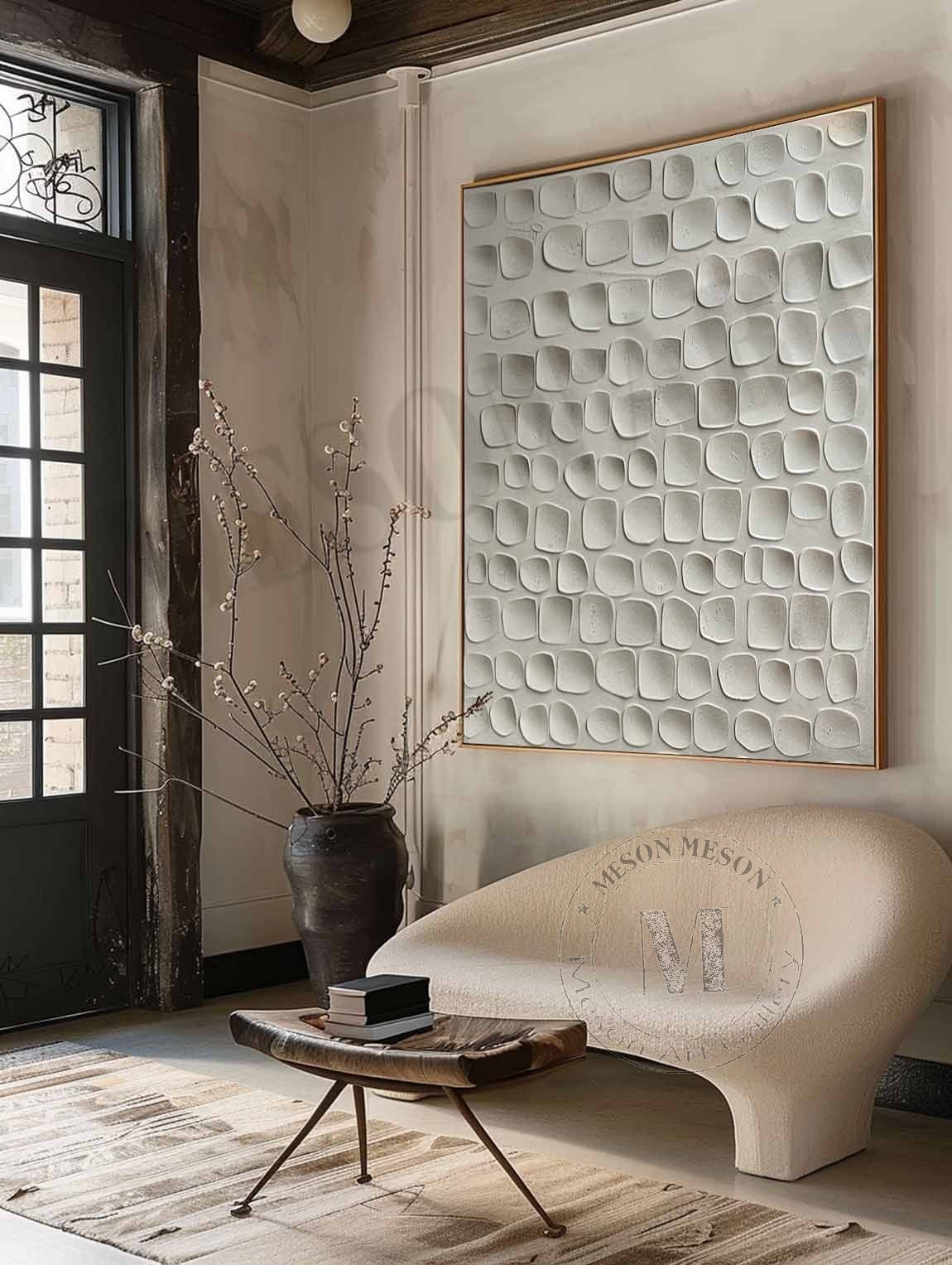 Plaster Art Texture Painting #SG344 - Image 6