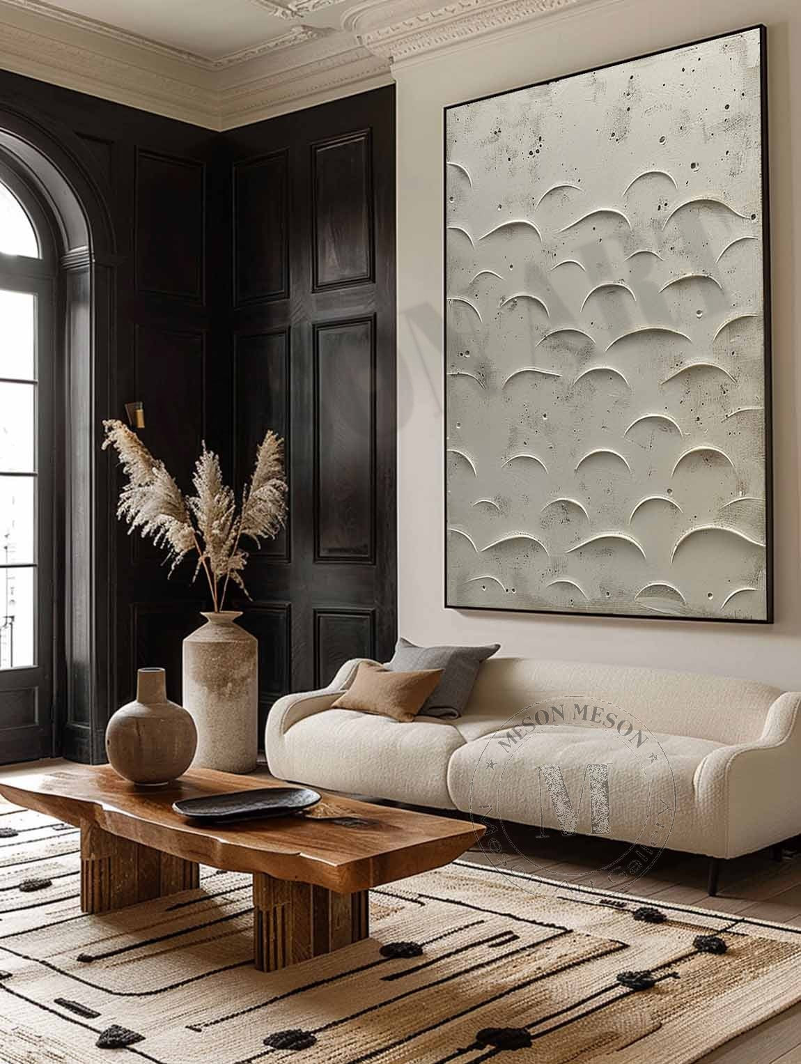 Plaster Art Texture Painting #SG346 - Image 5