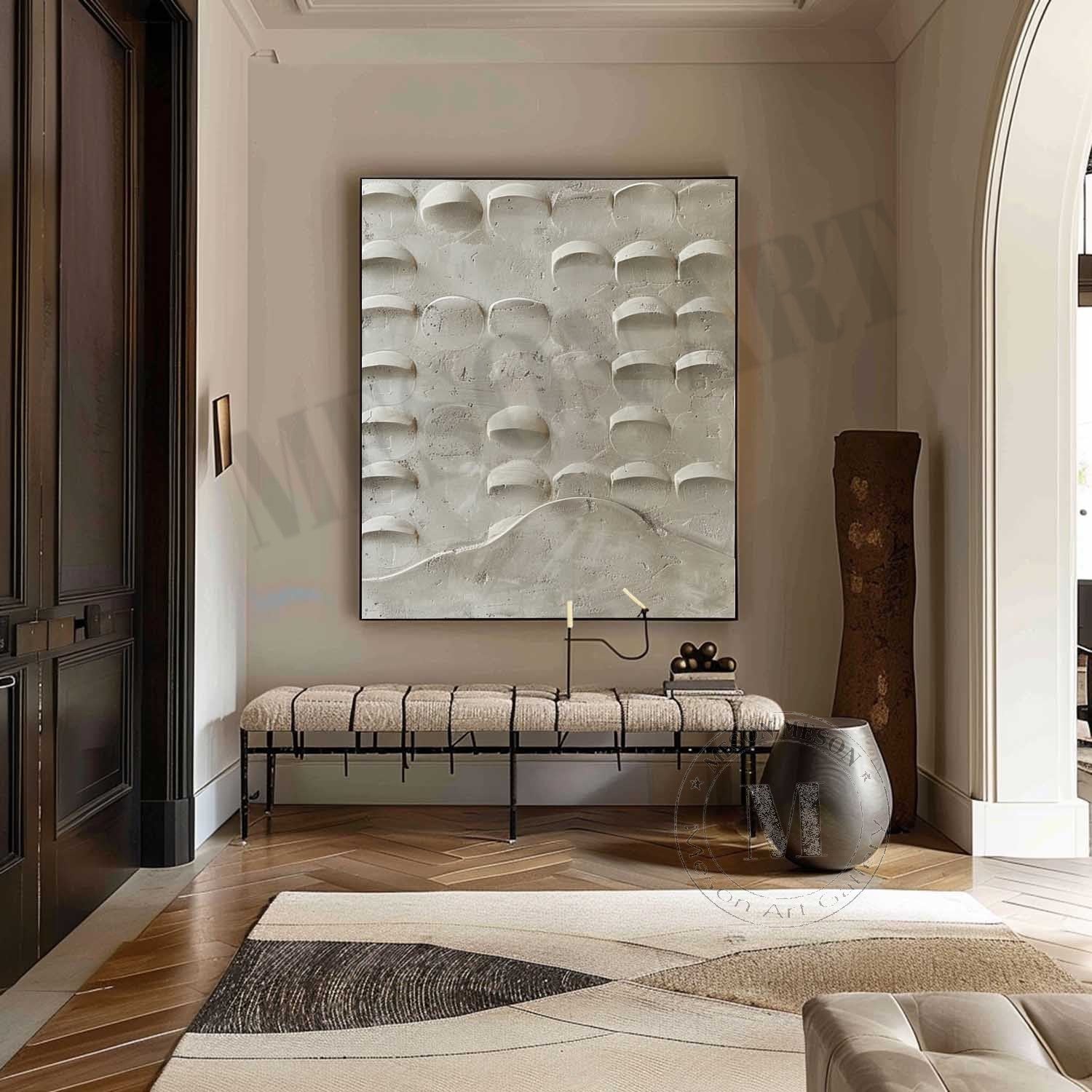Plaster Art Texture Painting #SG347 - Image 4