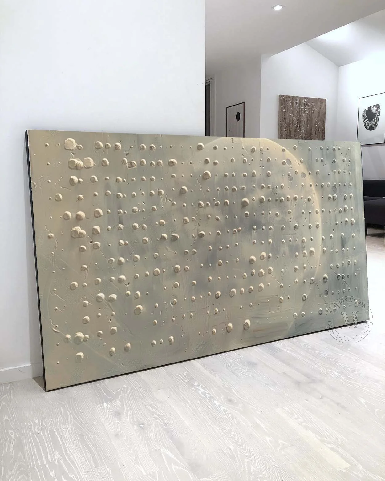 Plaster Art Texture Painting #SG355 - Image 3