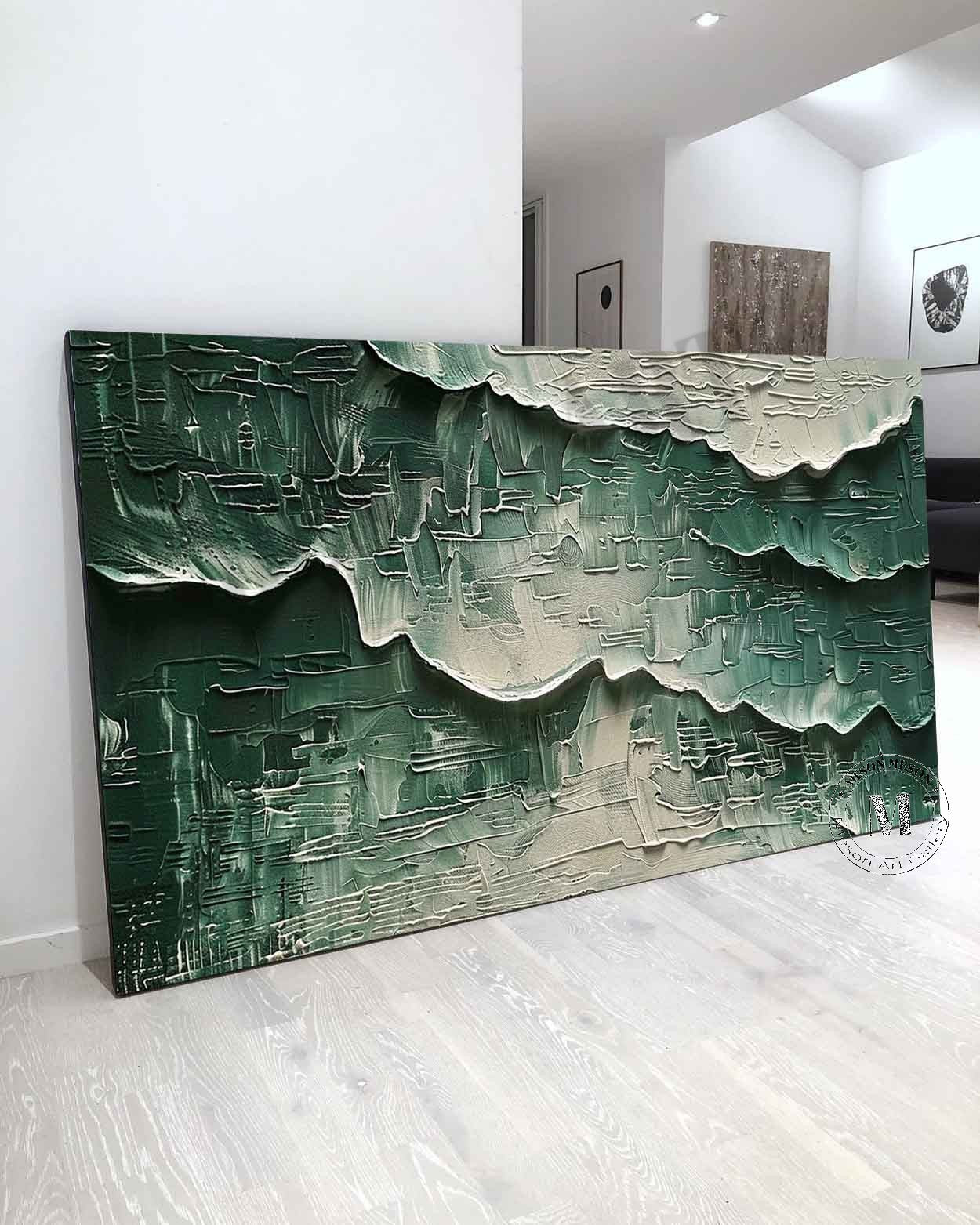 Plaster Art Texture Painting #SG358 - Image 2