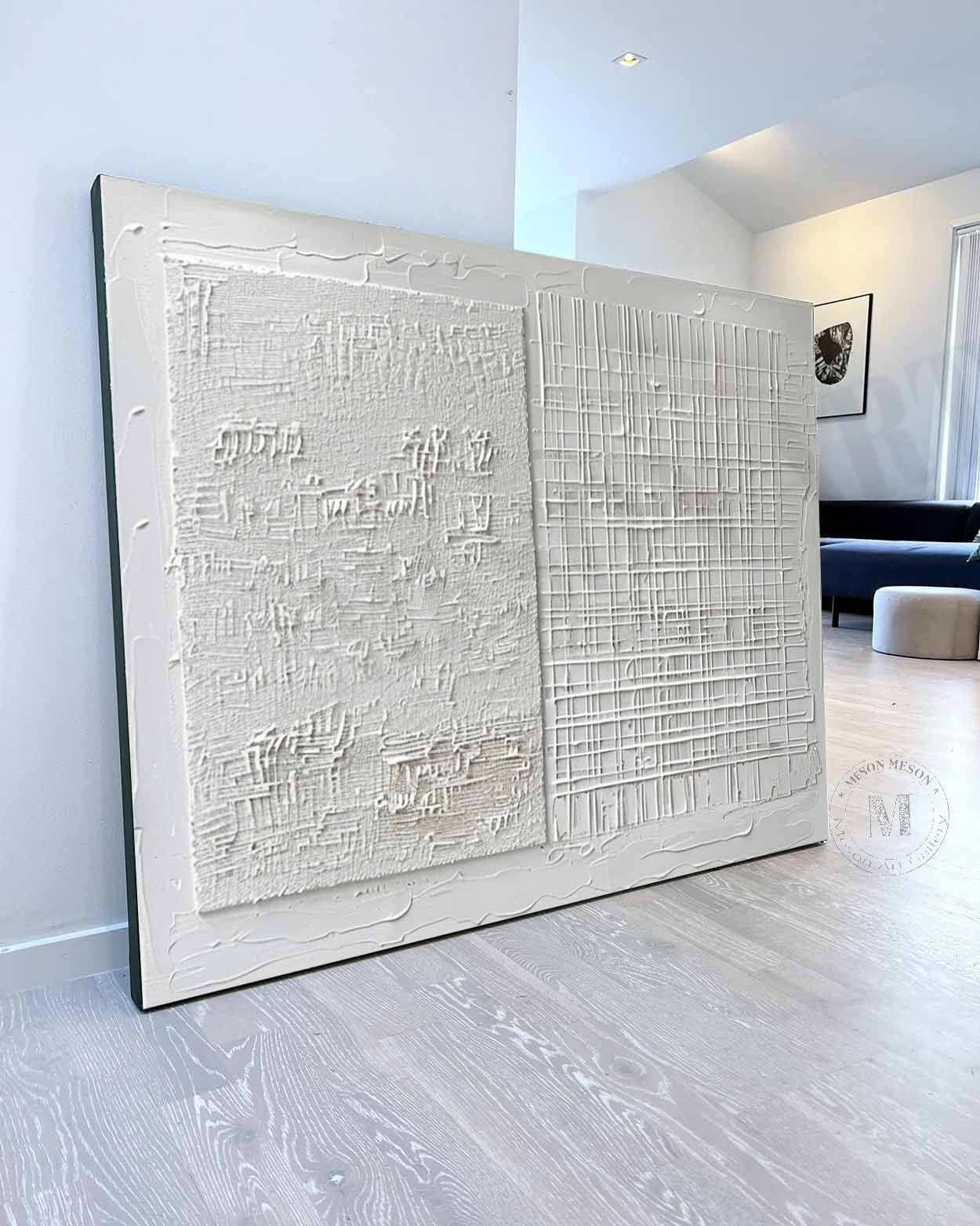 Plaster Art Texture Painting #SG359 - Image 3
