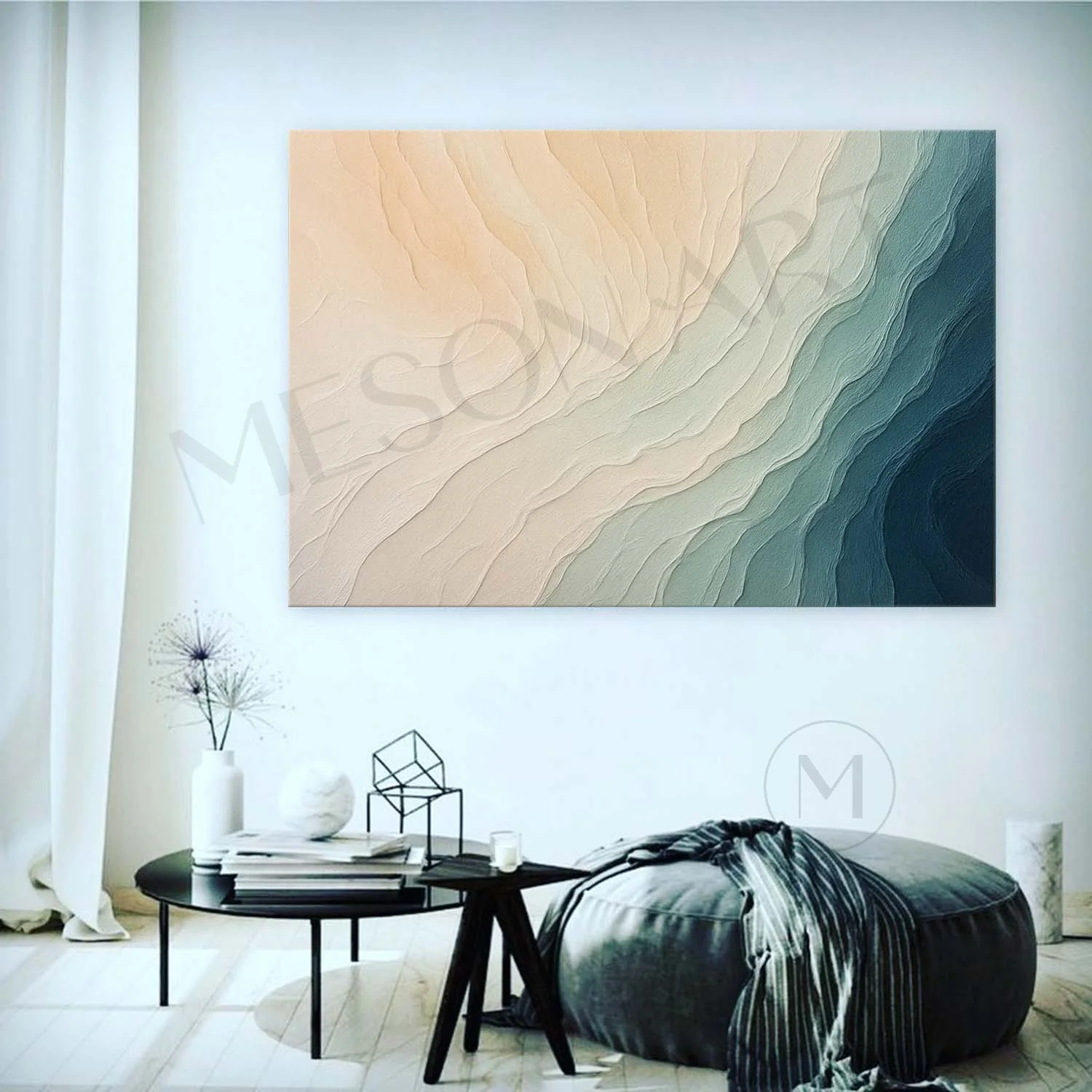 Plaster Art Texture Painting #SG365 - Image 2