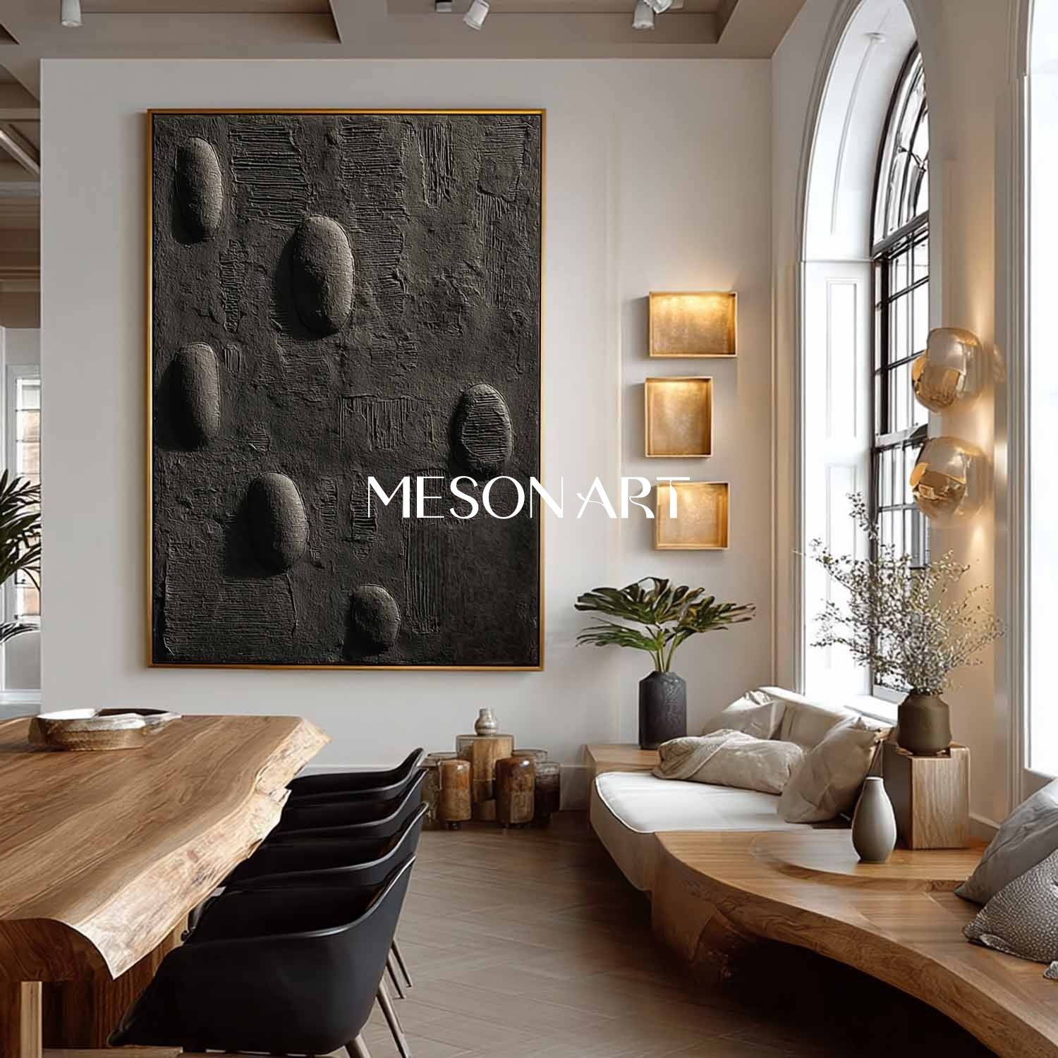 Plaster Art Texture Painting #SG396 - Image 5