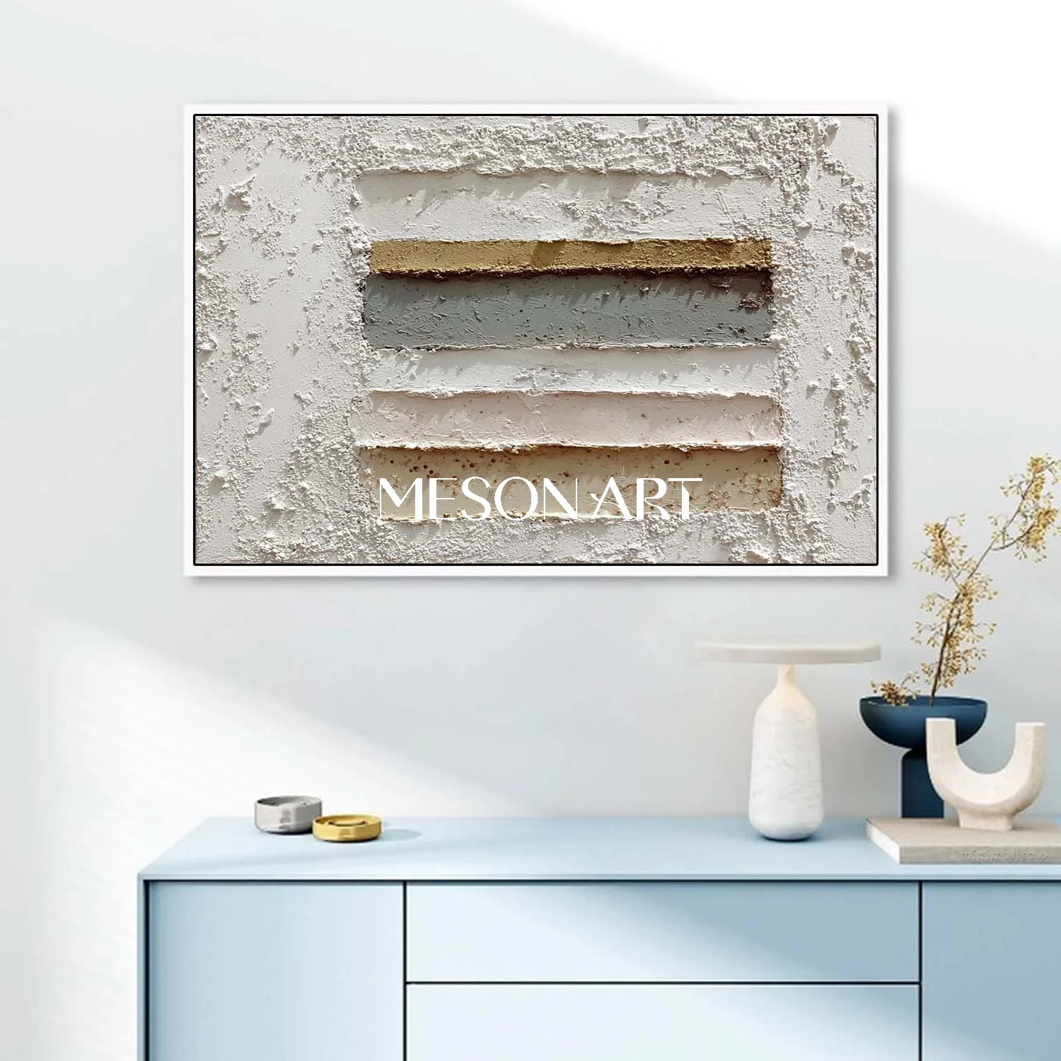 Plaster Art Texture Painting #SG414 - Image 6