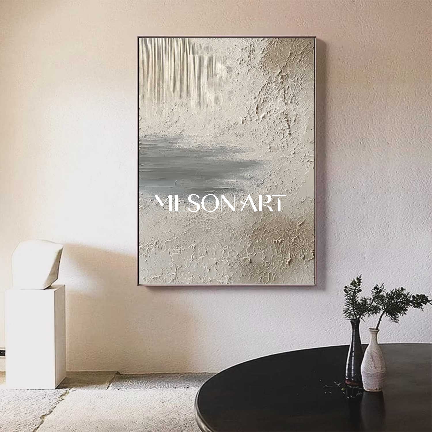 Plaster Art Texture Painting #SG420 - Image 2