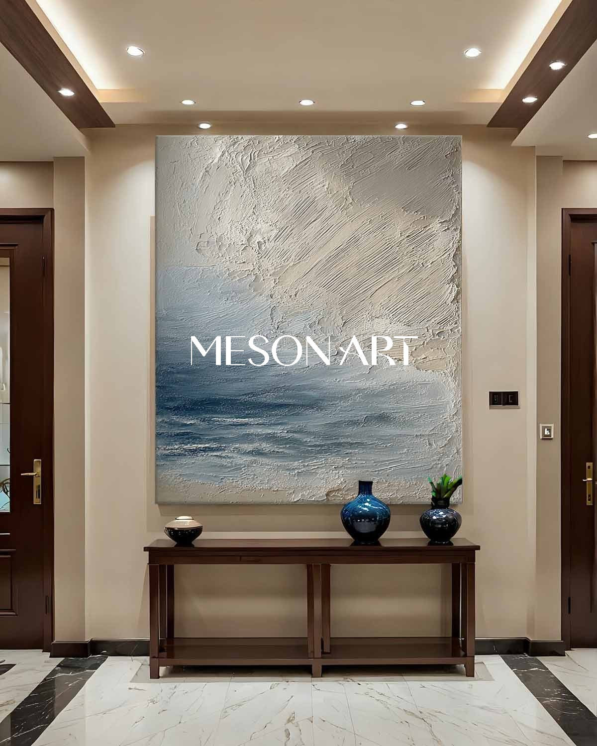 Plaster Art Texture Painting #SG422 - Image 7