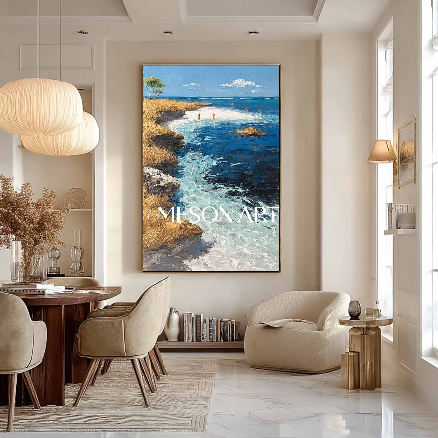 Plaster Art Texture Painting #SG428 - Image 3