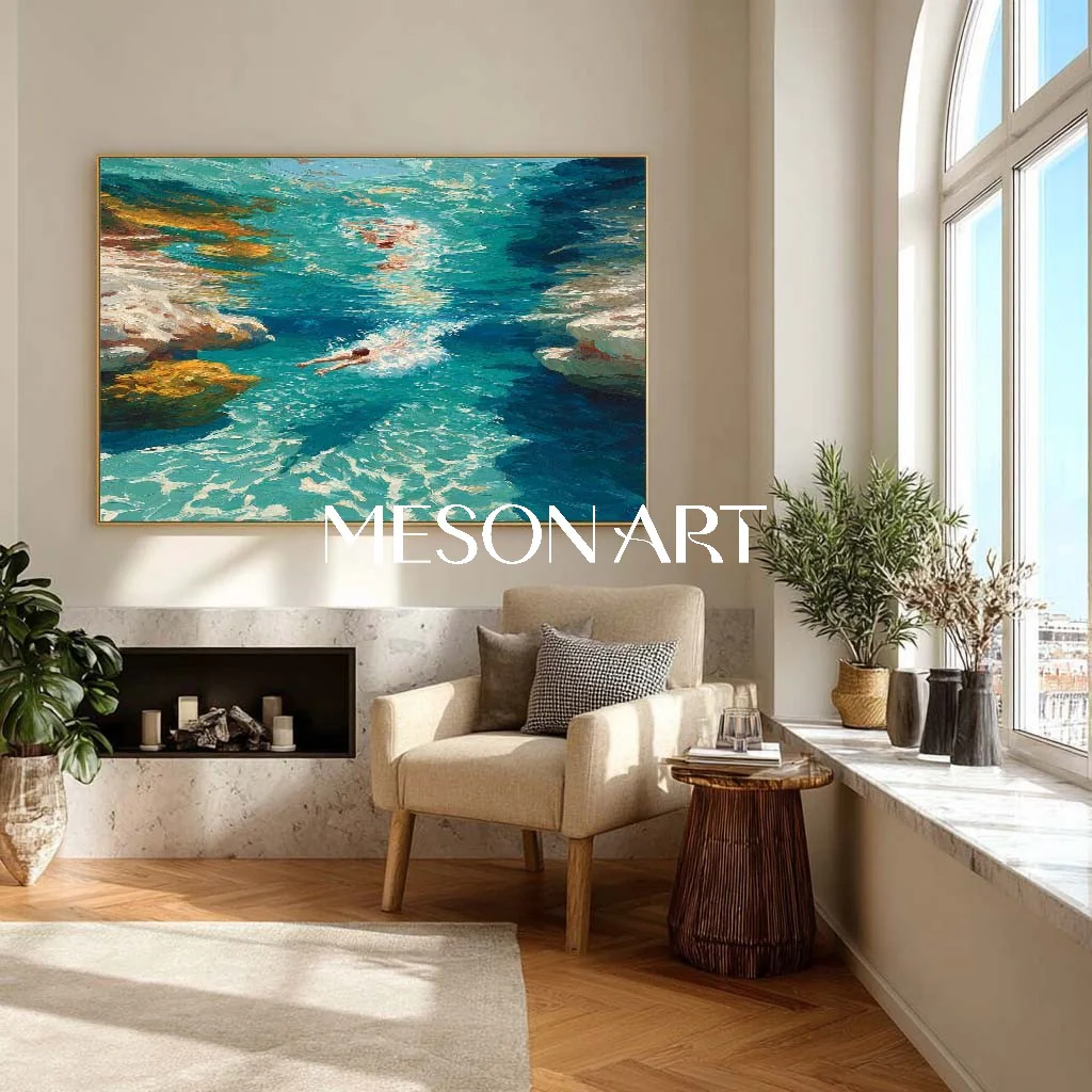 Plaster Art Texture Painting #SG449 - Image 6