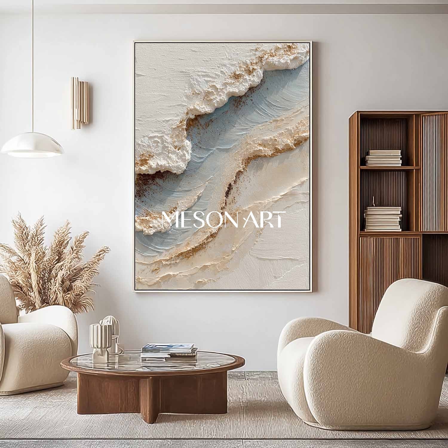 Plaster Art Texture Painting #SG454 - Image 6