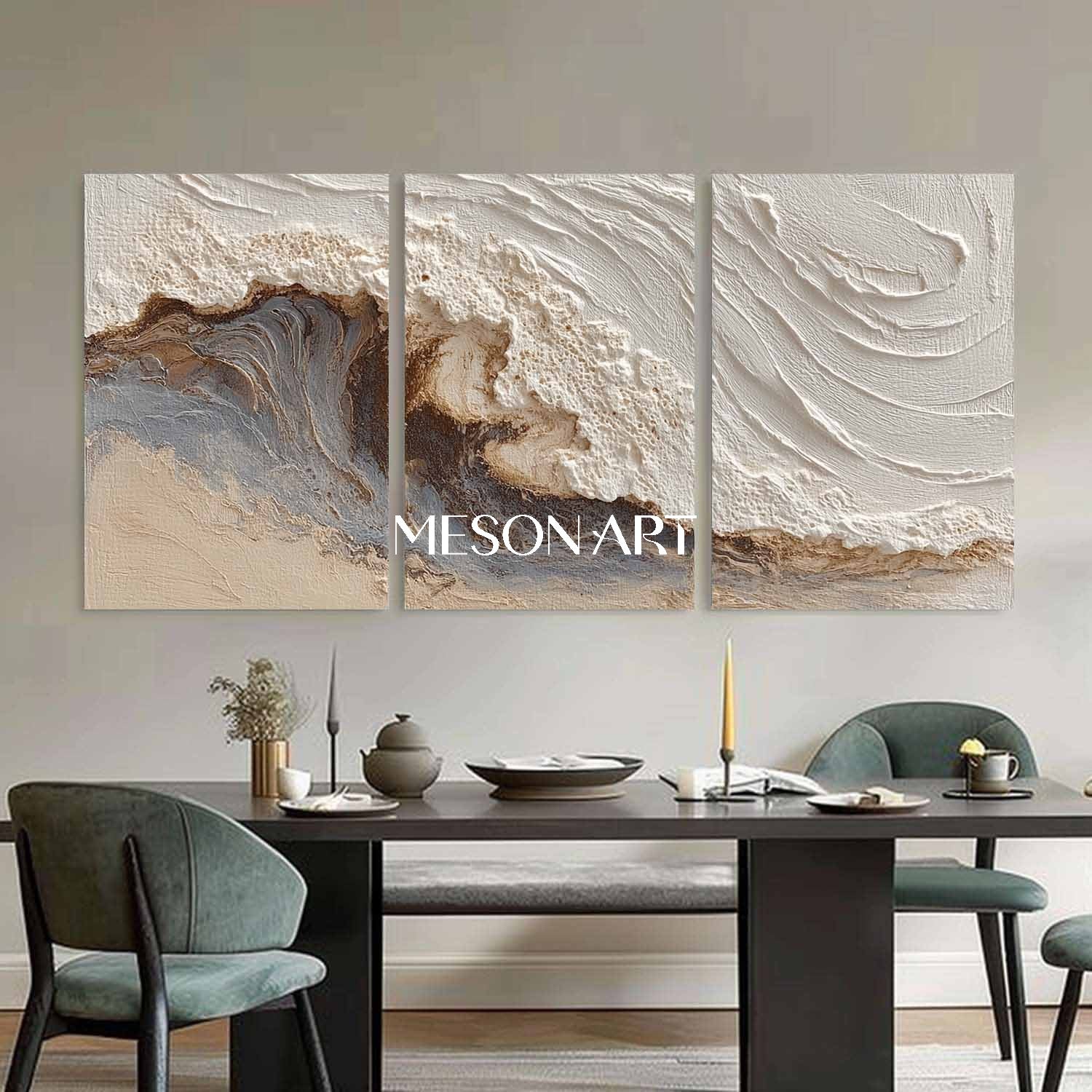 Plaster Art Texture Painting #SG455 - Image 3