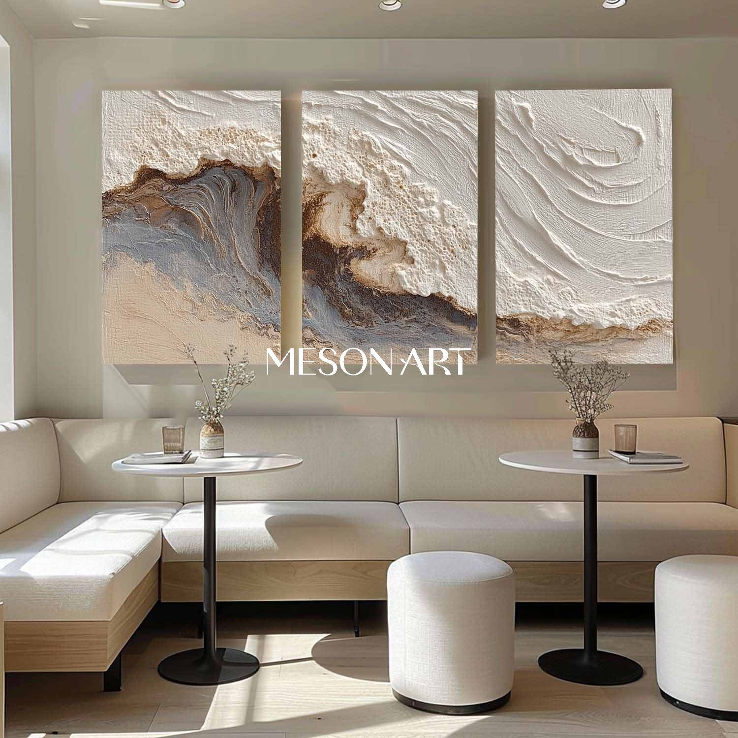 Plaster Art Texture Painting #SG455 - Image 5