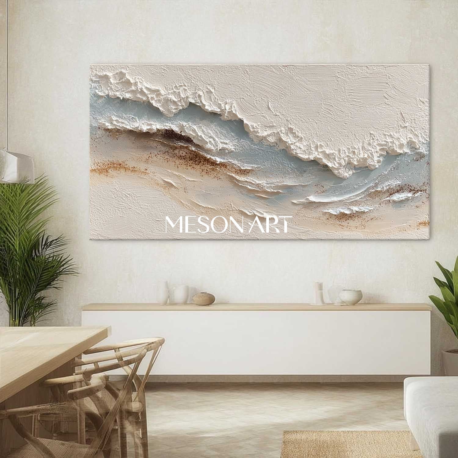 Plaster Art Texture Painting #SG456 - Image 2