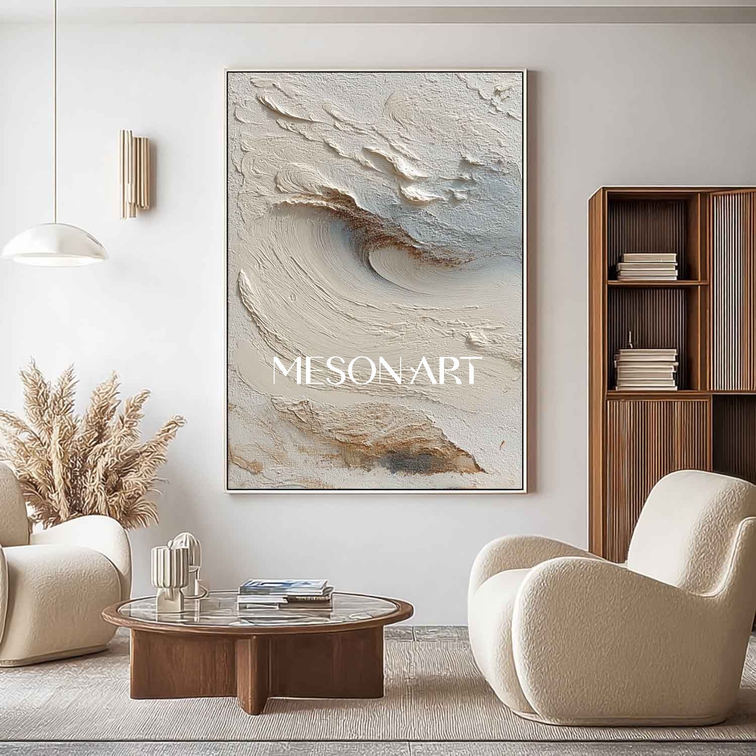 Plaster Art Texture Painting #SG460 - Image 5