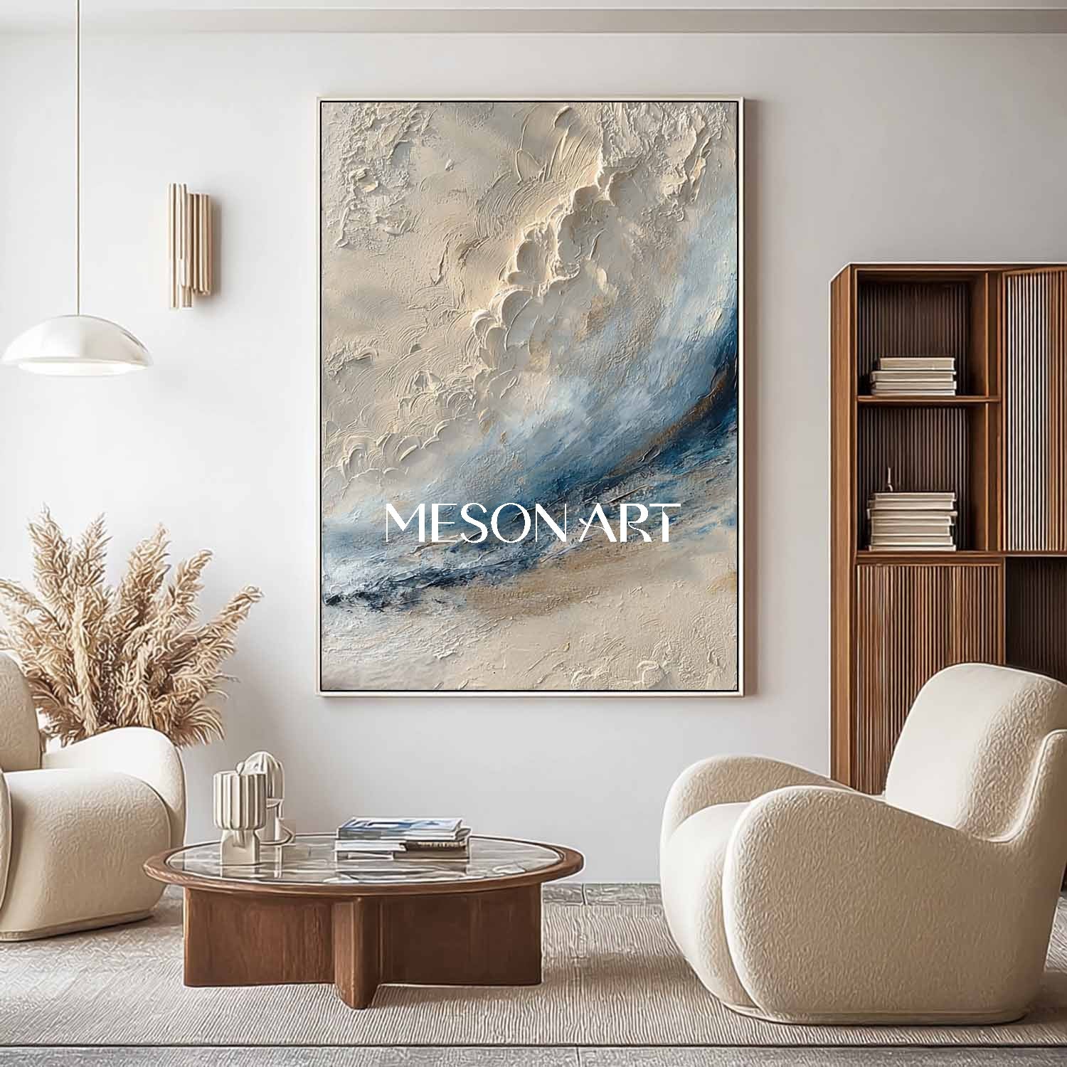 Plaster Art Texture Painting #SG461 - Image 6