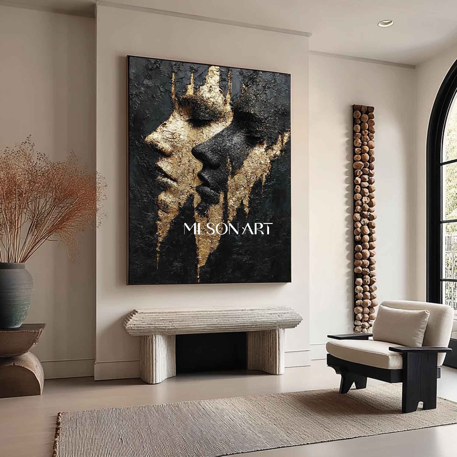 Plaster Art Texture Painting #SG471 - Image 5