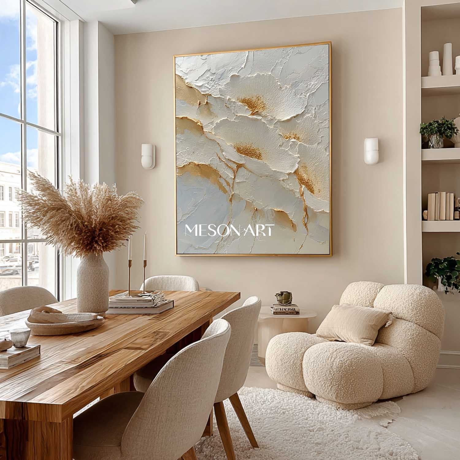 Plaster Art Texture Painting #SG478 - Image 3