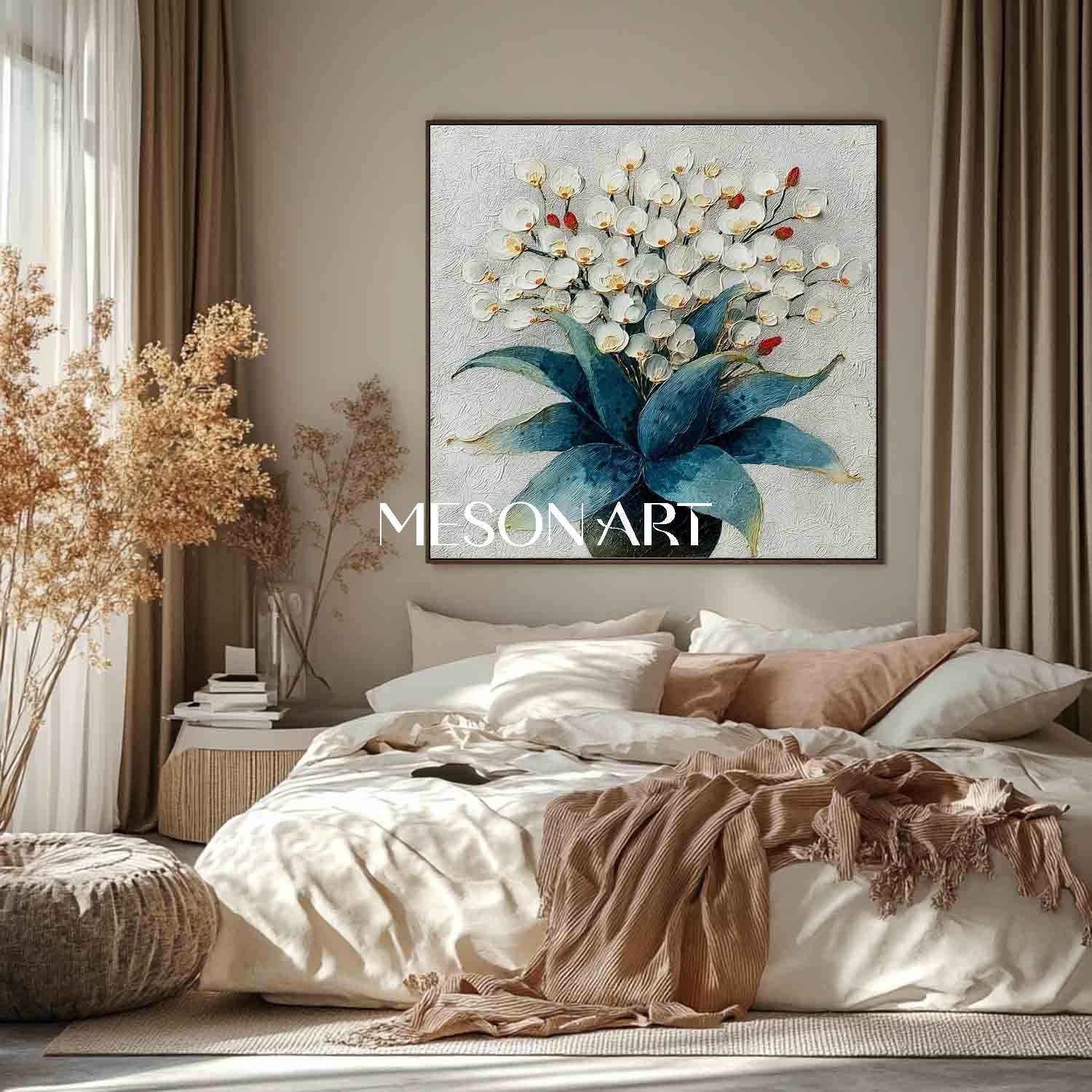 Plaster Art Texture Painting #SG488 - Image 6