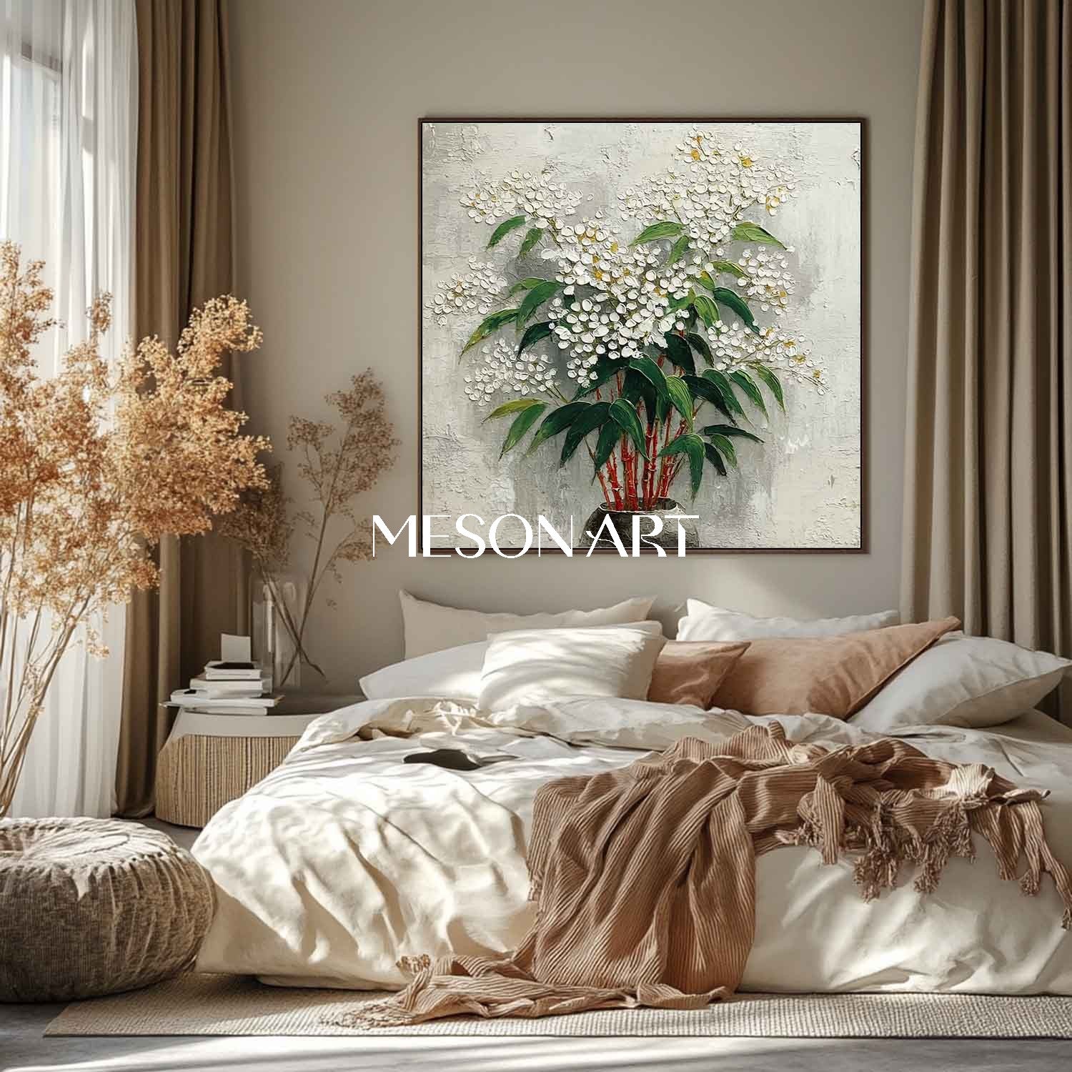 Plaster Art Texture Painting #SG497 - Image 6