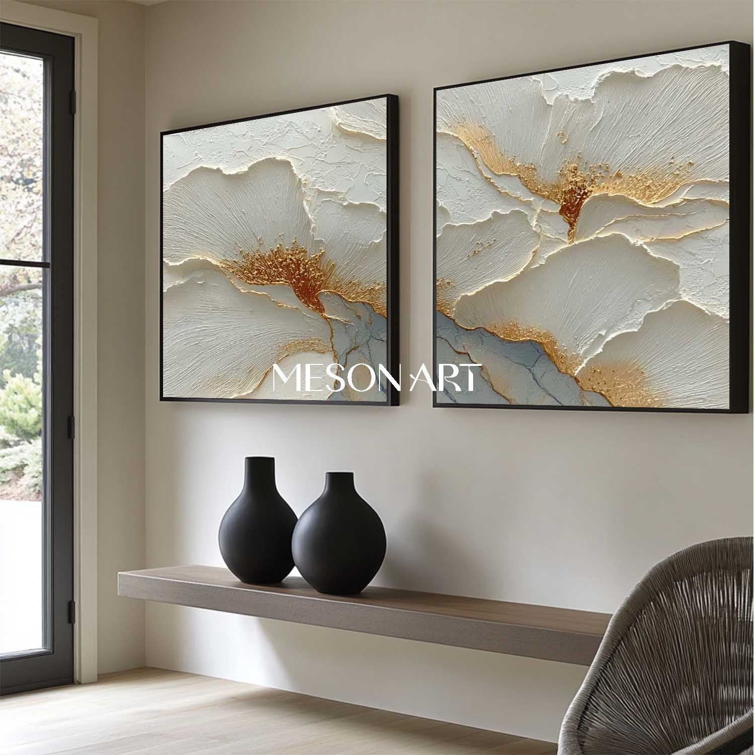 Plaster Art Texture Painting #SG549 - Image 6