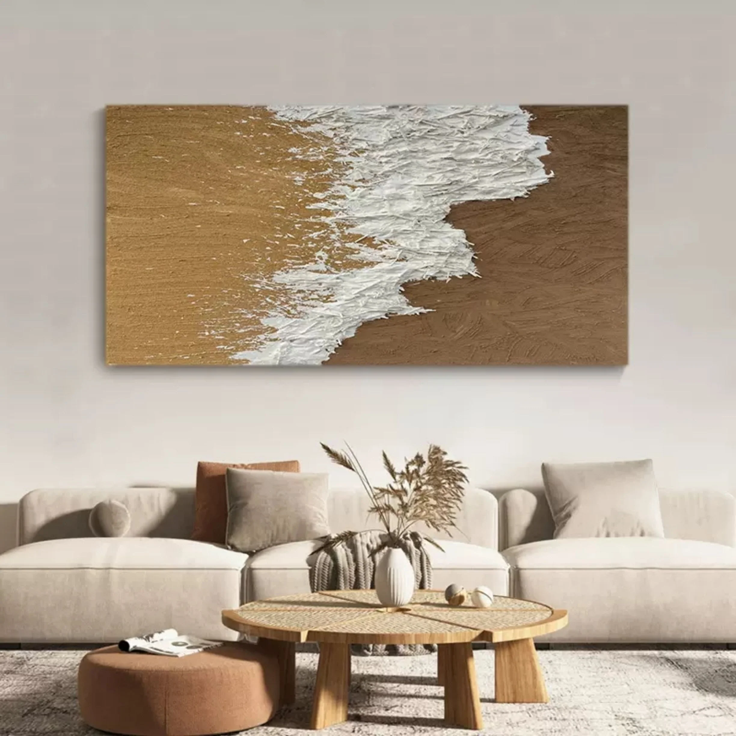Plaster Art Texture Painting #TX076 - Image 4