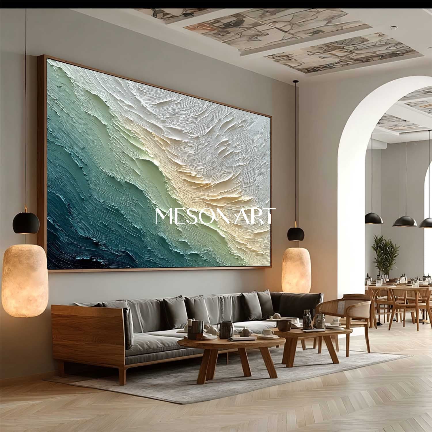 Plaster Art Texure Painting #SG538 - Image 6