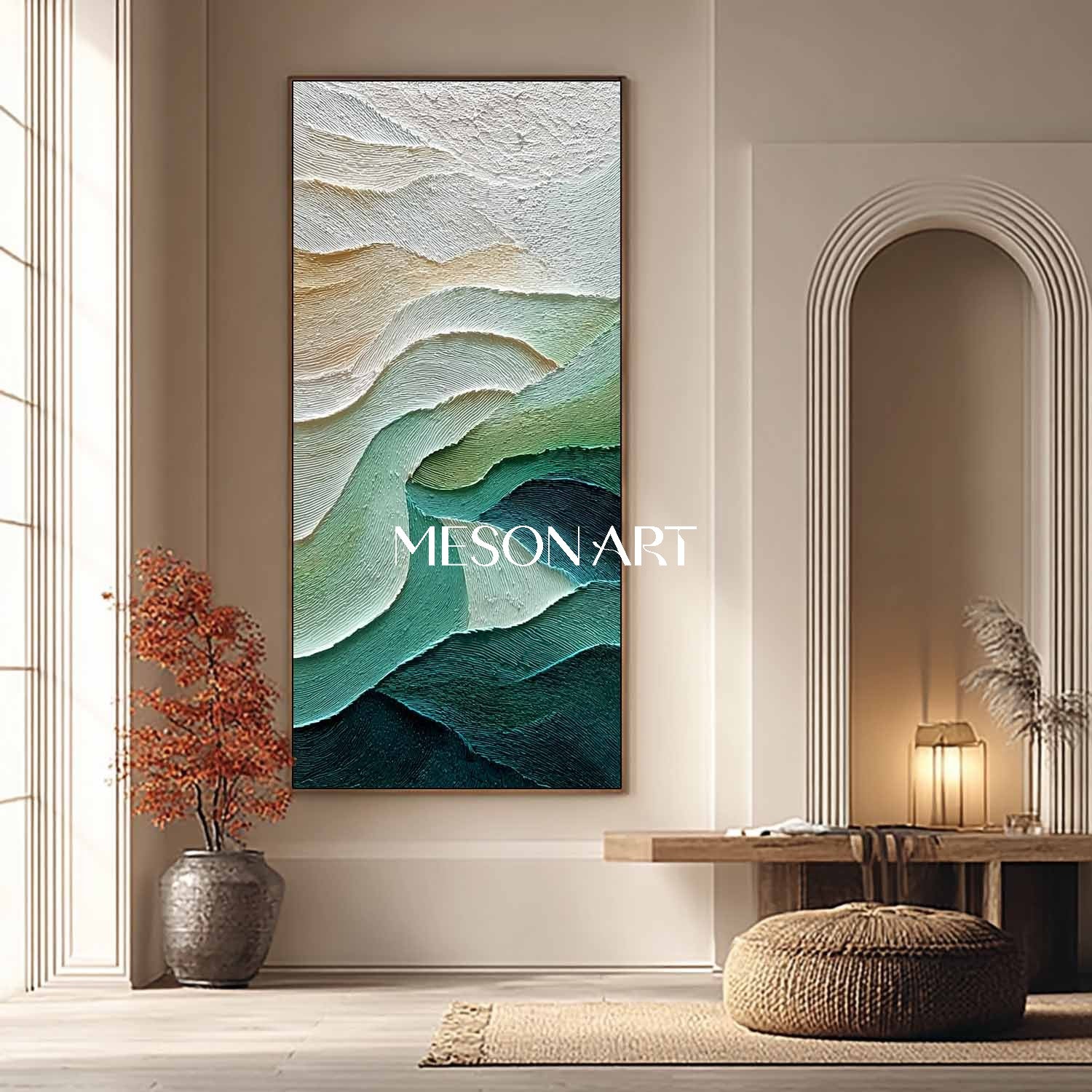 Plaster Art Texure Painting #SG540 - Image 5