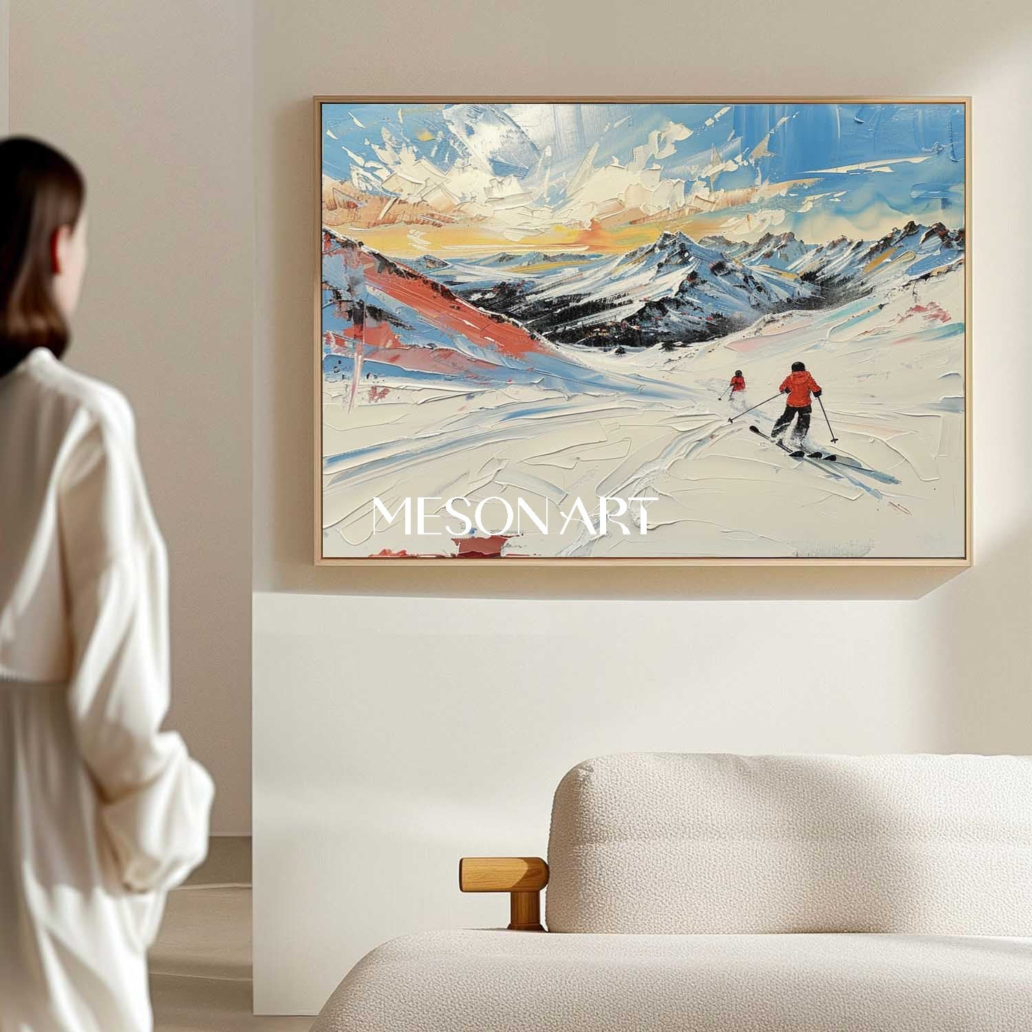 Plaster Art Texure Painting #SG555 - Image 3