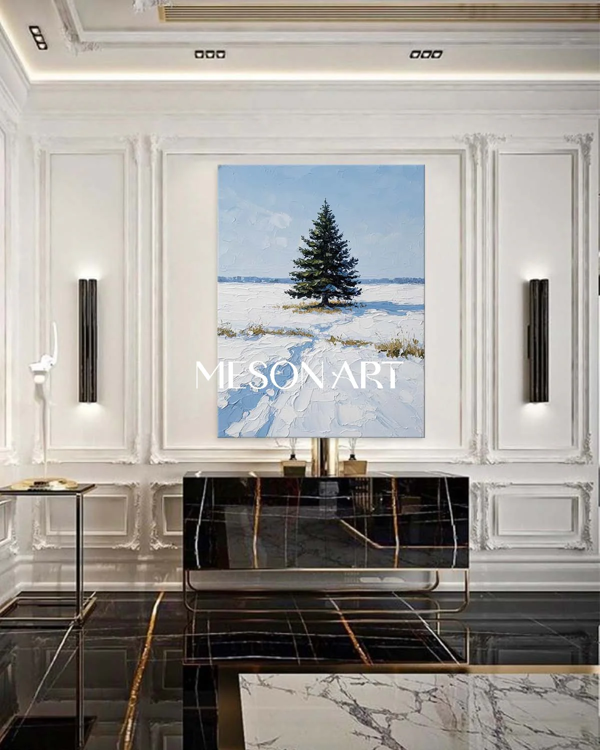 Plaster Art Texure Painting #SG565 - Image 6