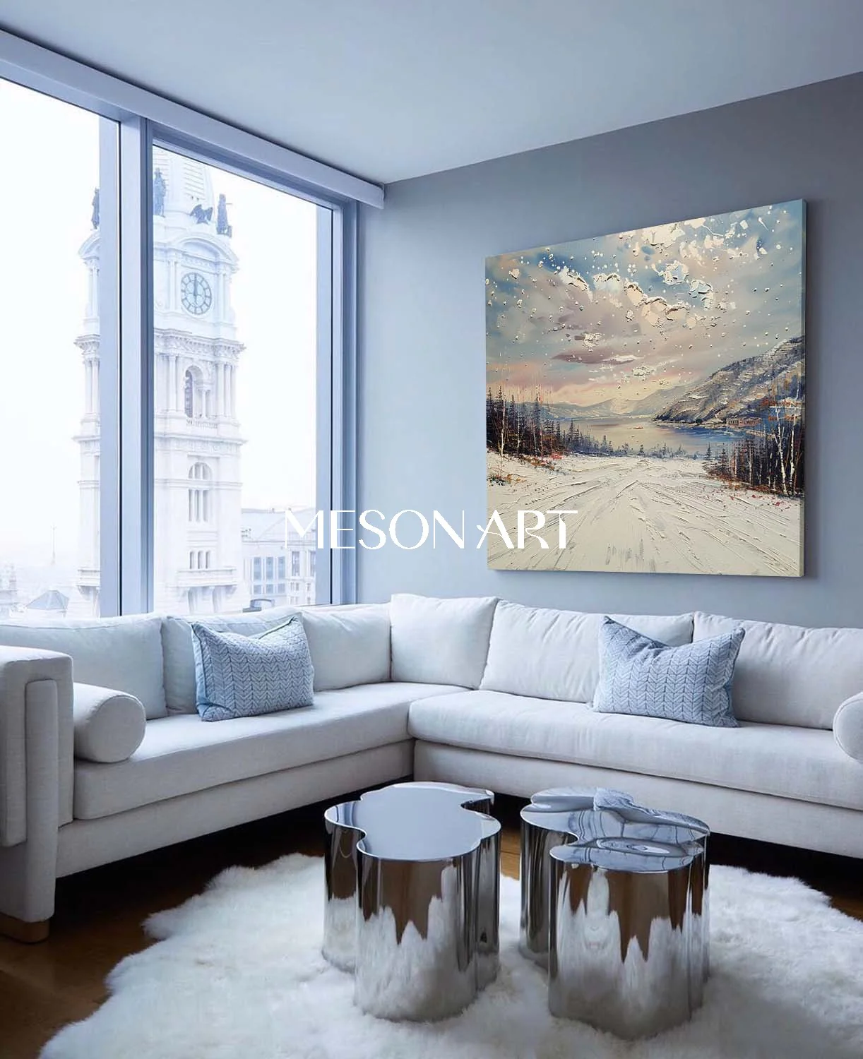Plaster Art Texure Painting #SG566 - Image 4
