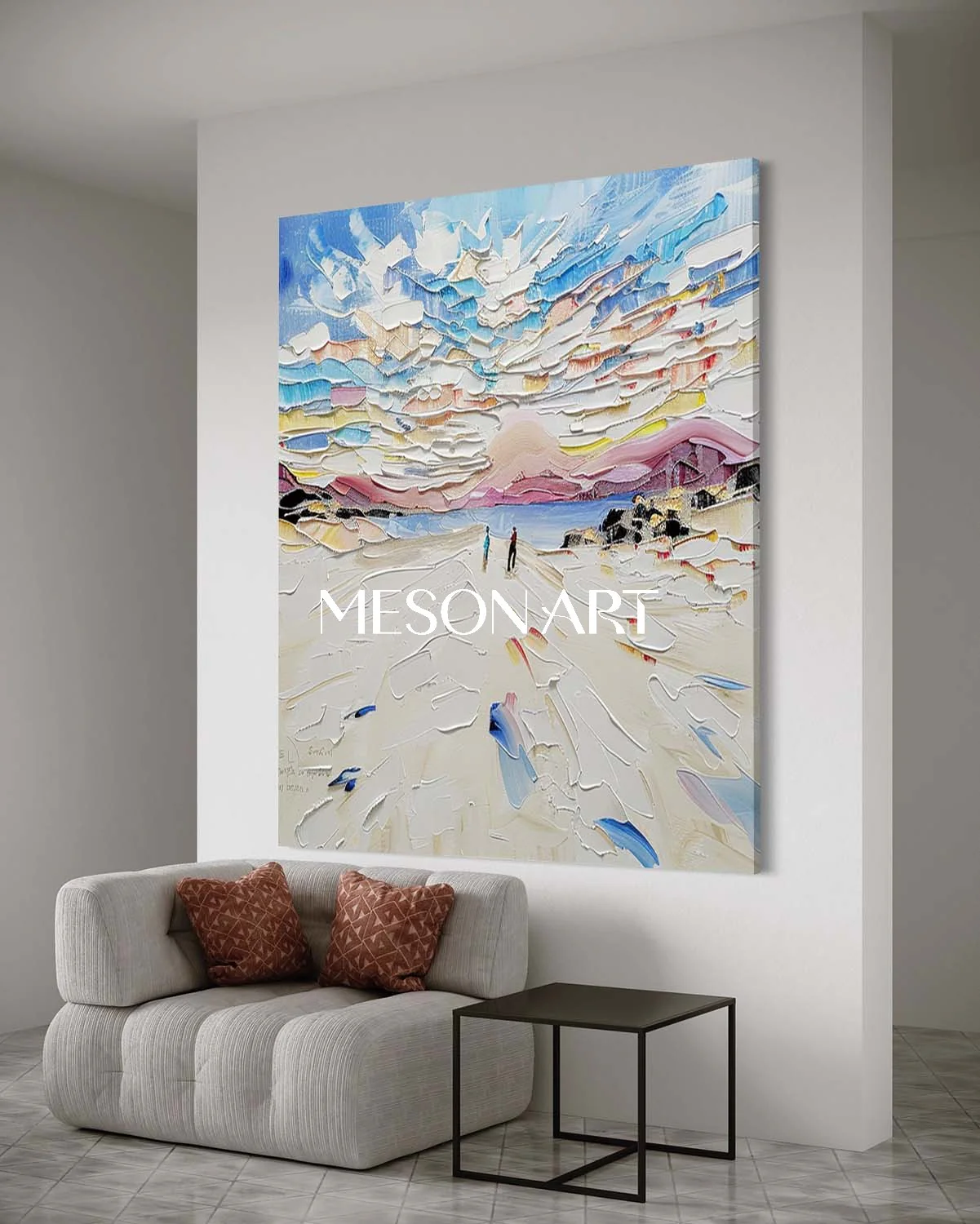 Plaster Art Texure Painting #SG568 - Image 5