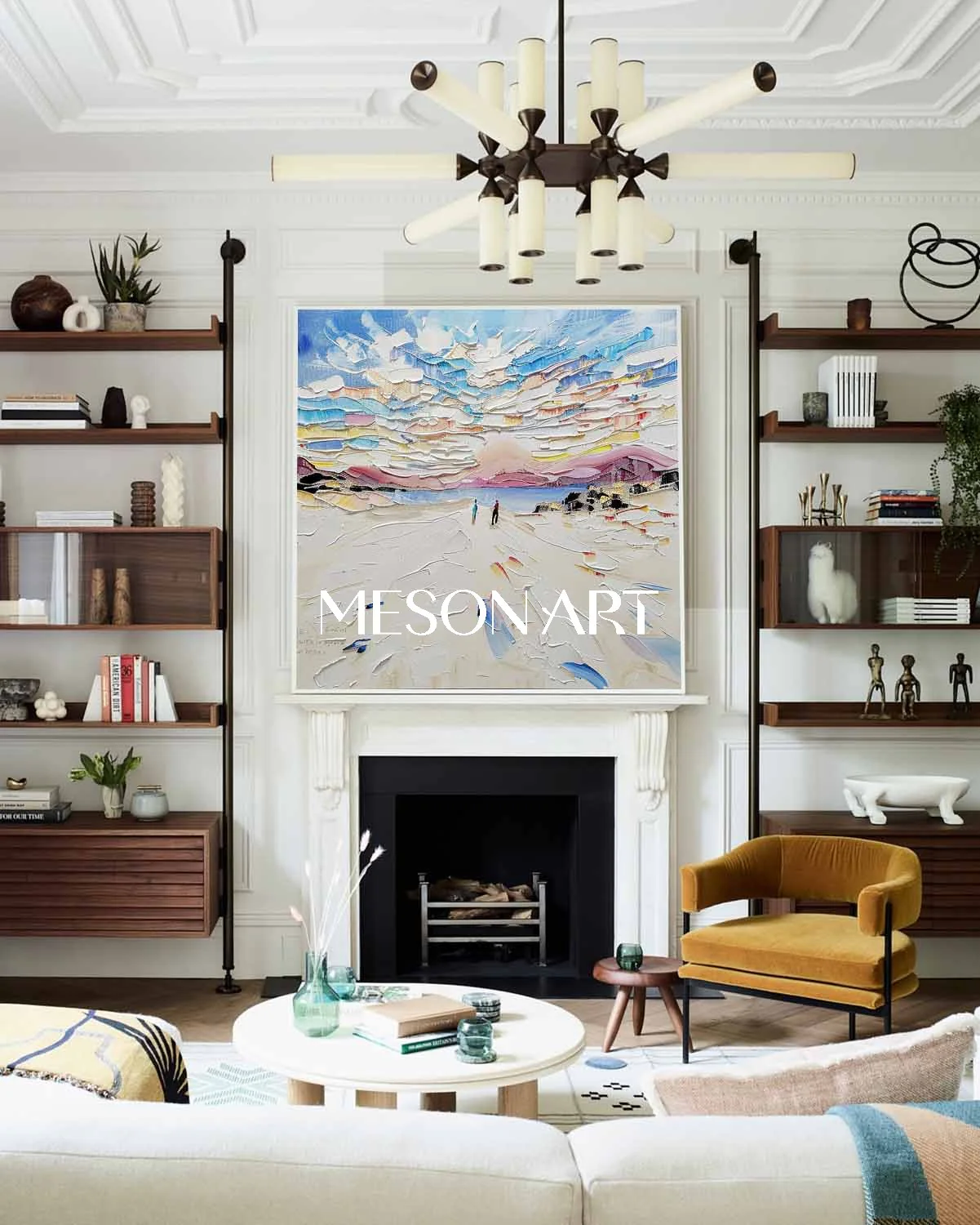 Plaster Art Texure Painting #SG568 - Image 6