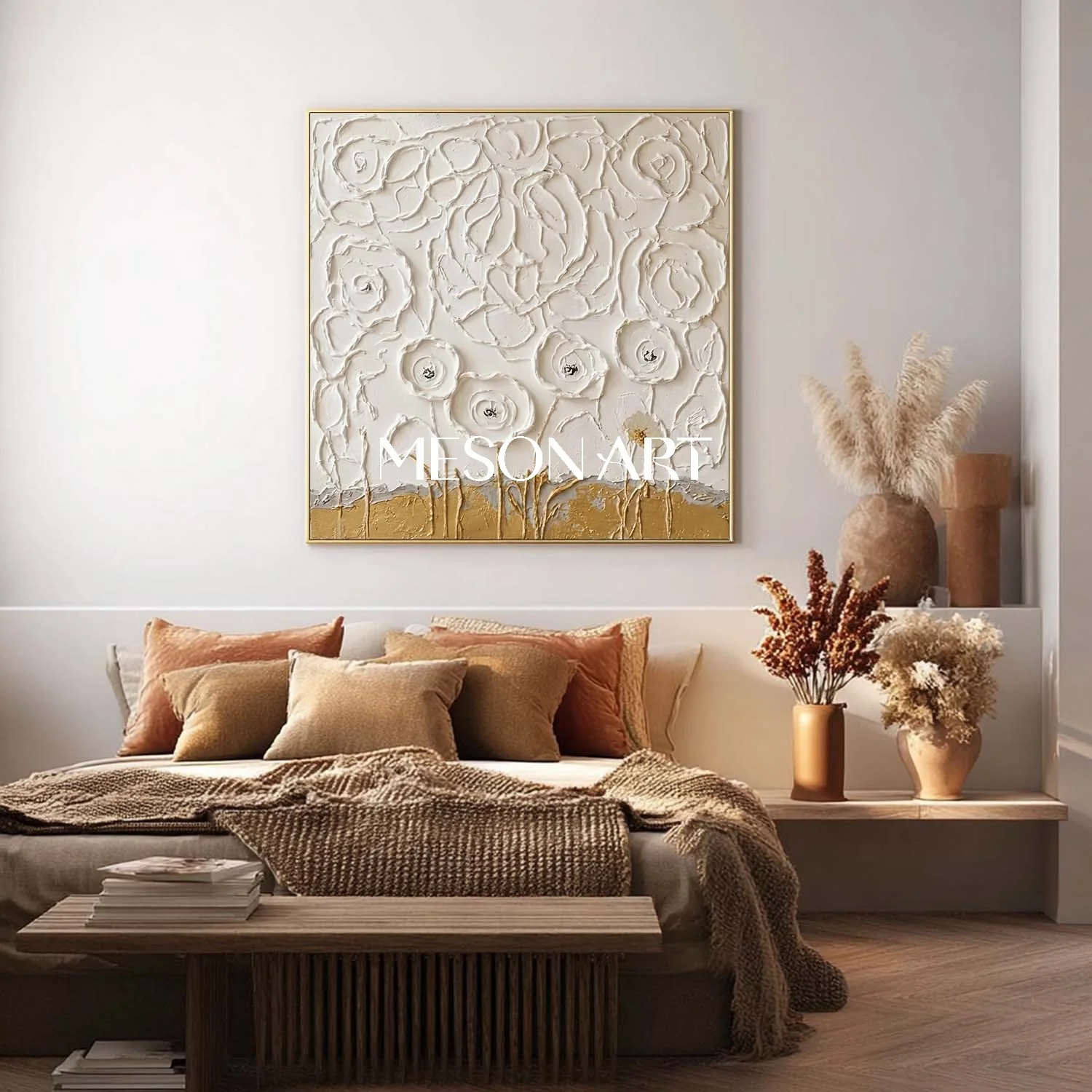 Plaster Art Texure Painting #SG571 - Image 3
