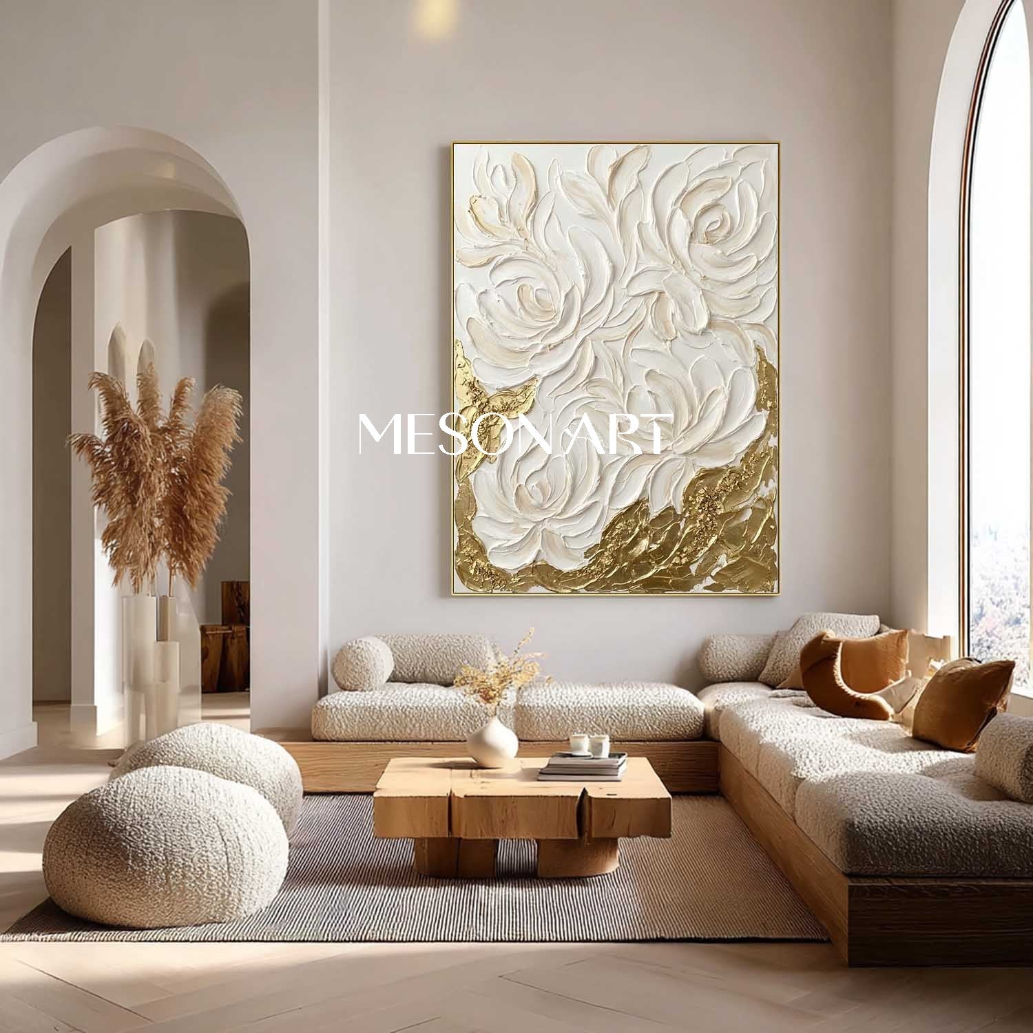 Plaster Art Texure Painting #SG575 - Image 3
