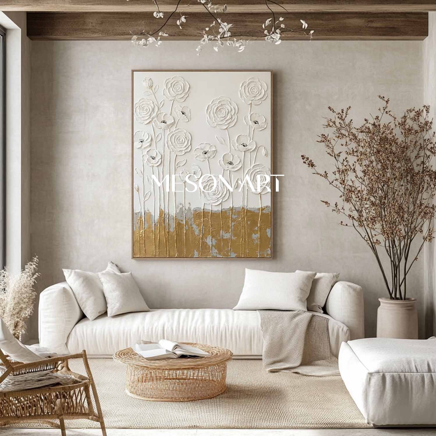 Plaster Art Texure Painting #SG582 - Image 7