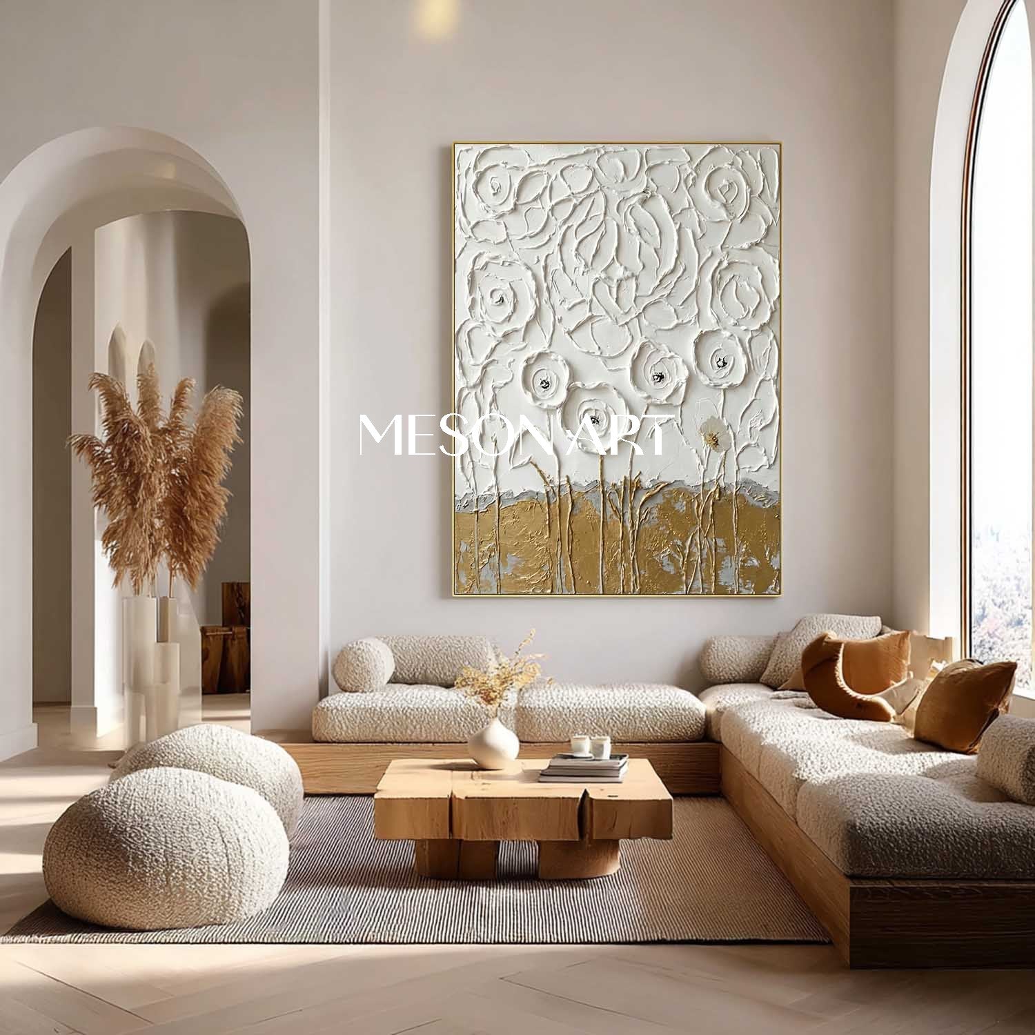 Plaster Art Texure Painting #SG586 - Image 4